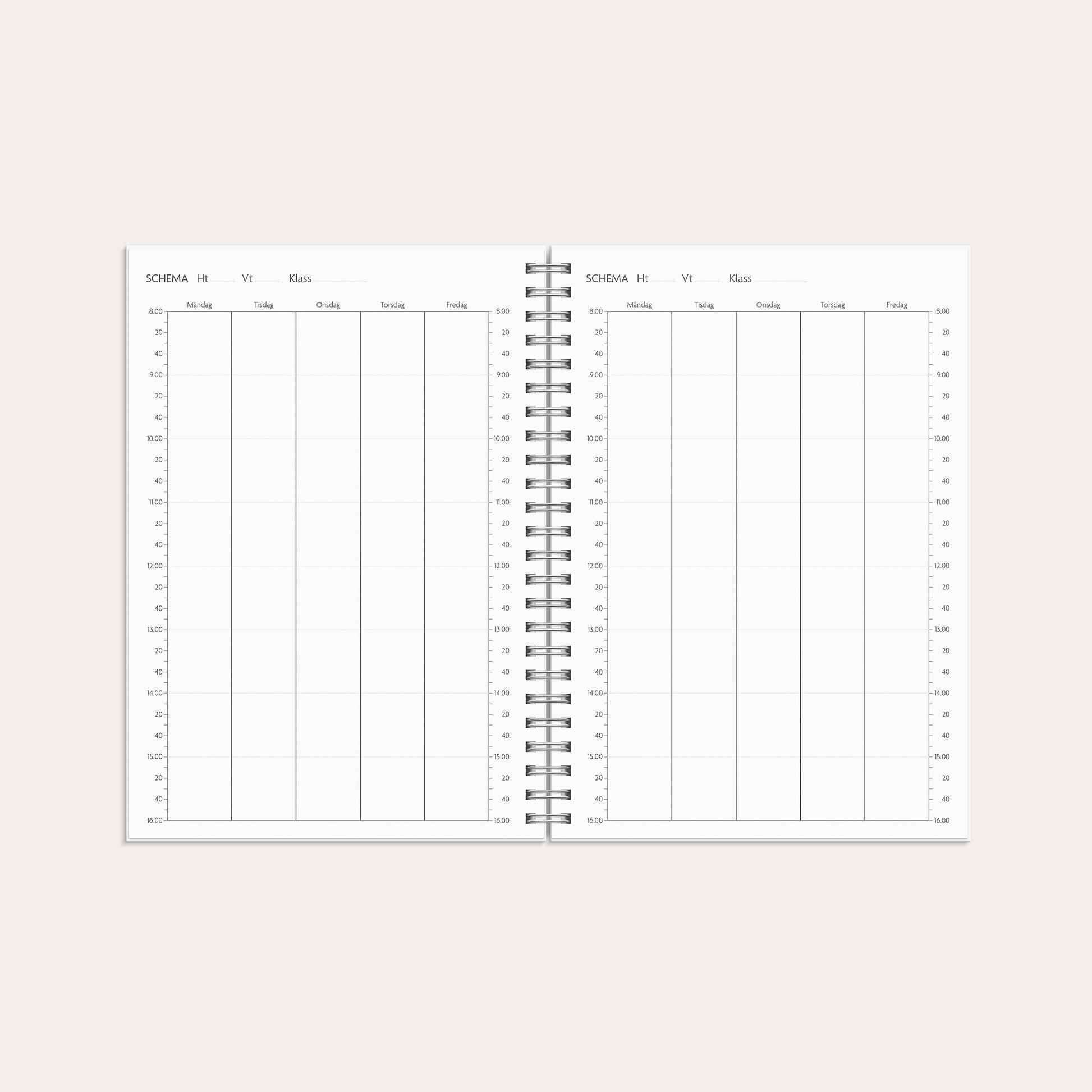 Kalender 26/27 Study A5 Star – detail view