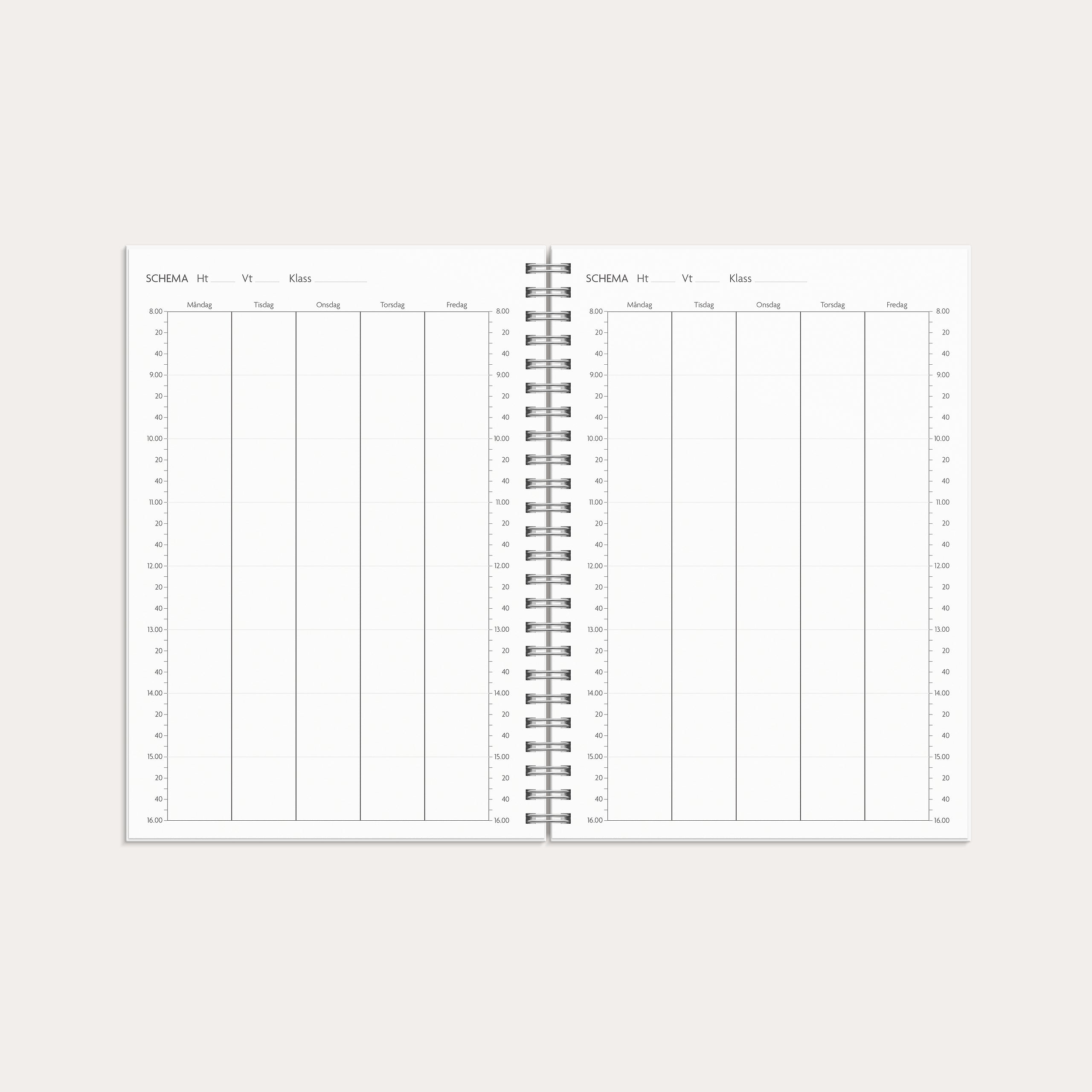 Kalender 26/27 Study A5 Star – detail view