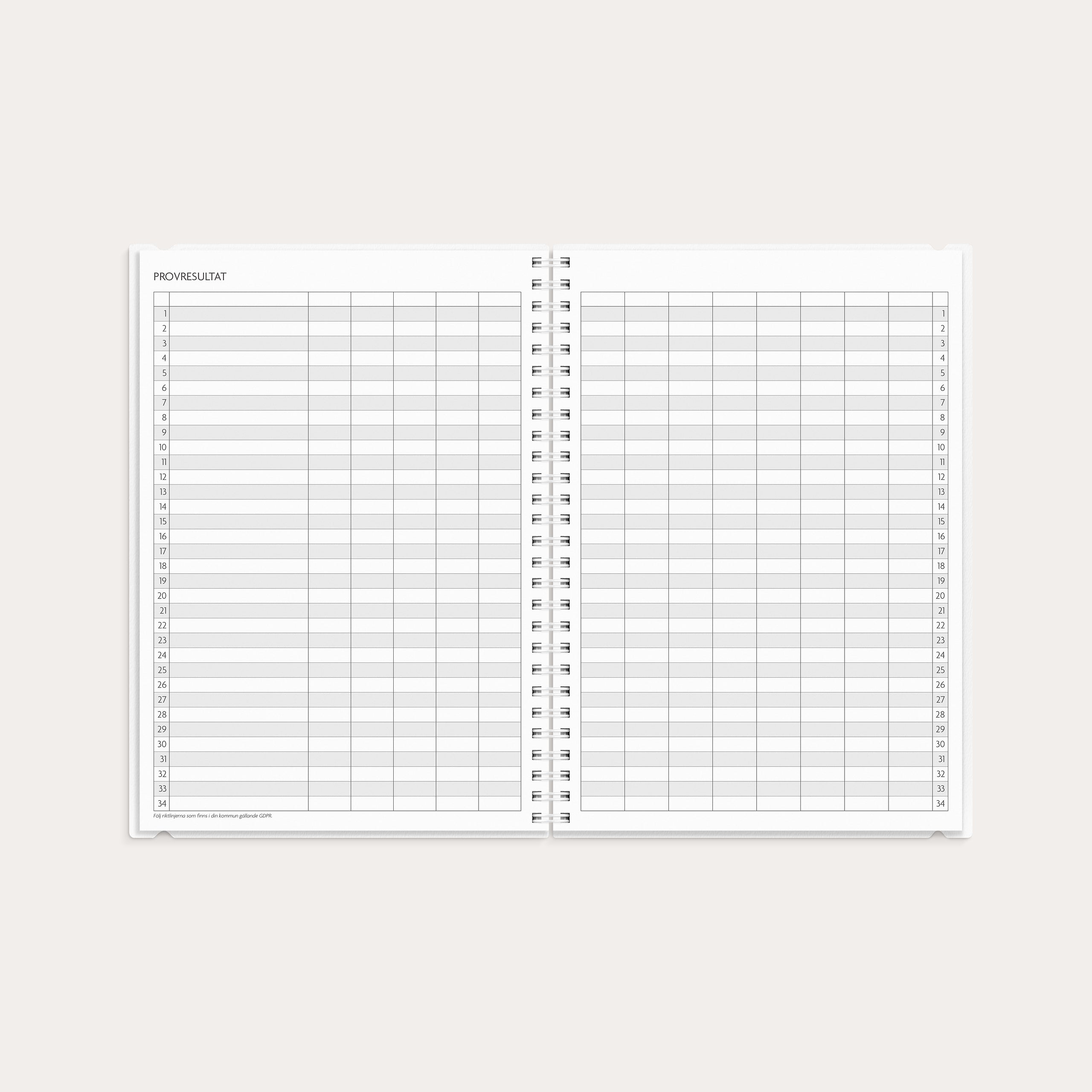 Kalender 26/27 Study A5 4i1 – detail view