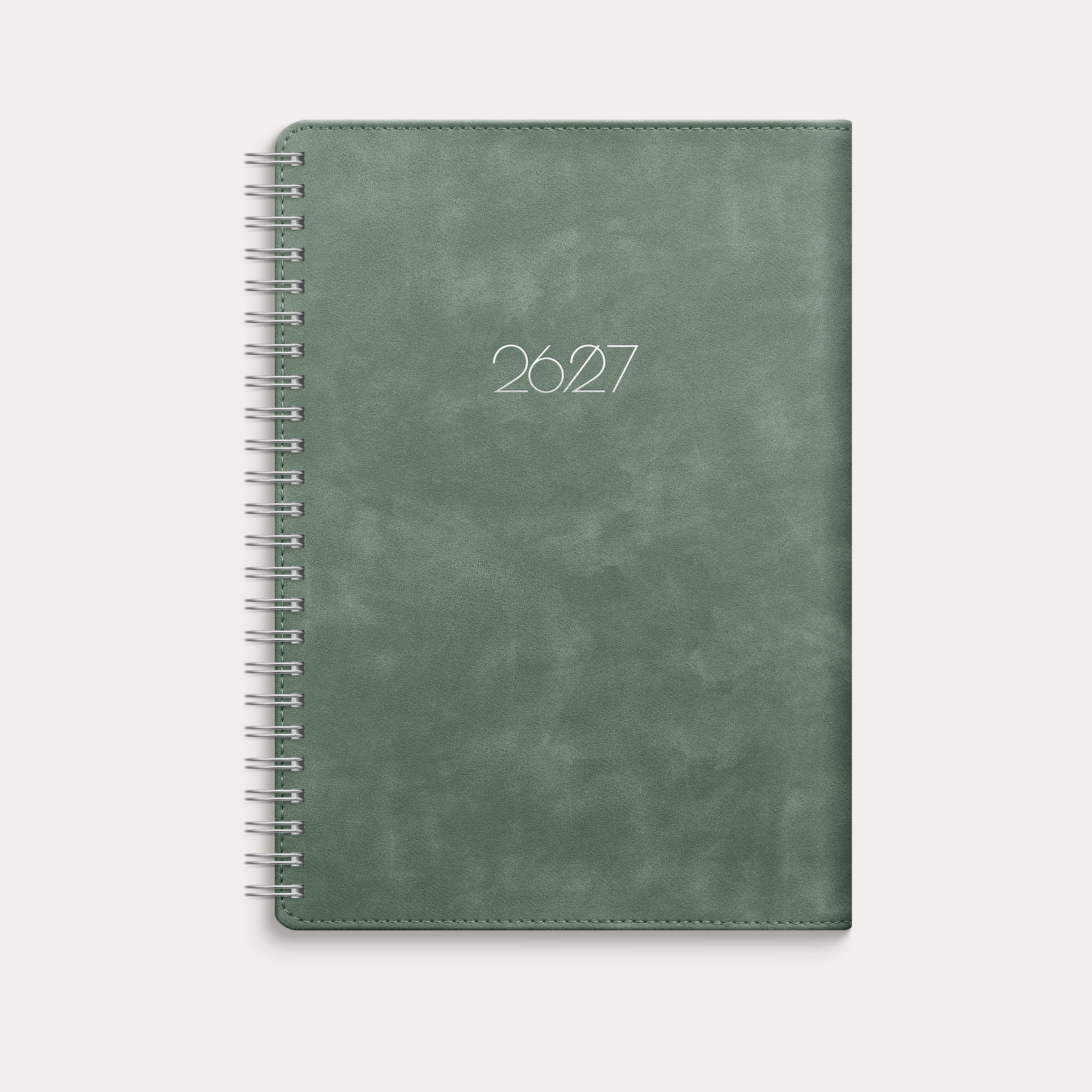 Kalender 26/27 Study A5 Twist grön