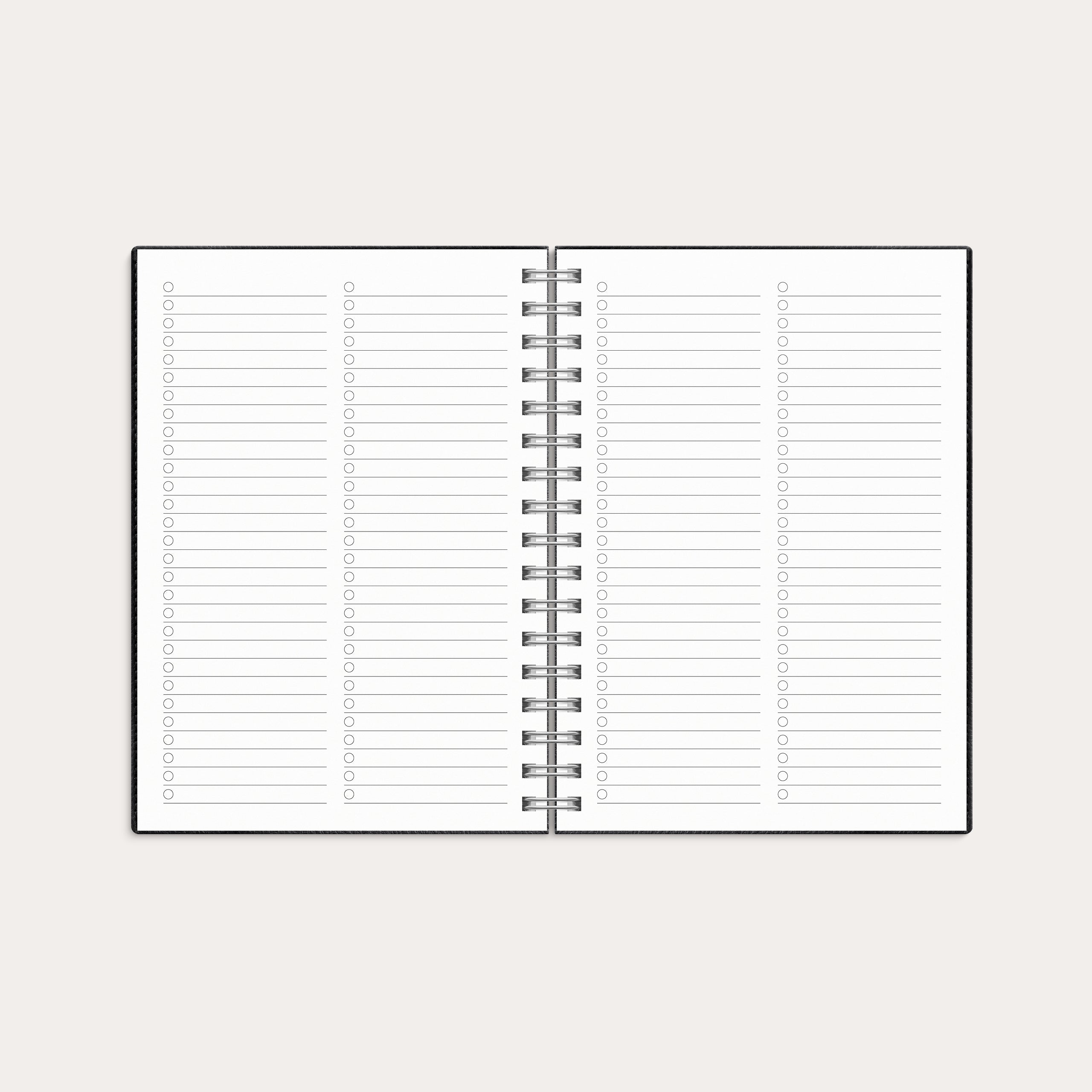 Kalender 26/27 Senator A6 Twist svart – detail view