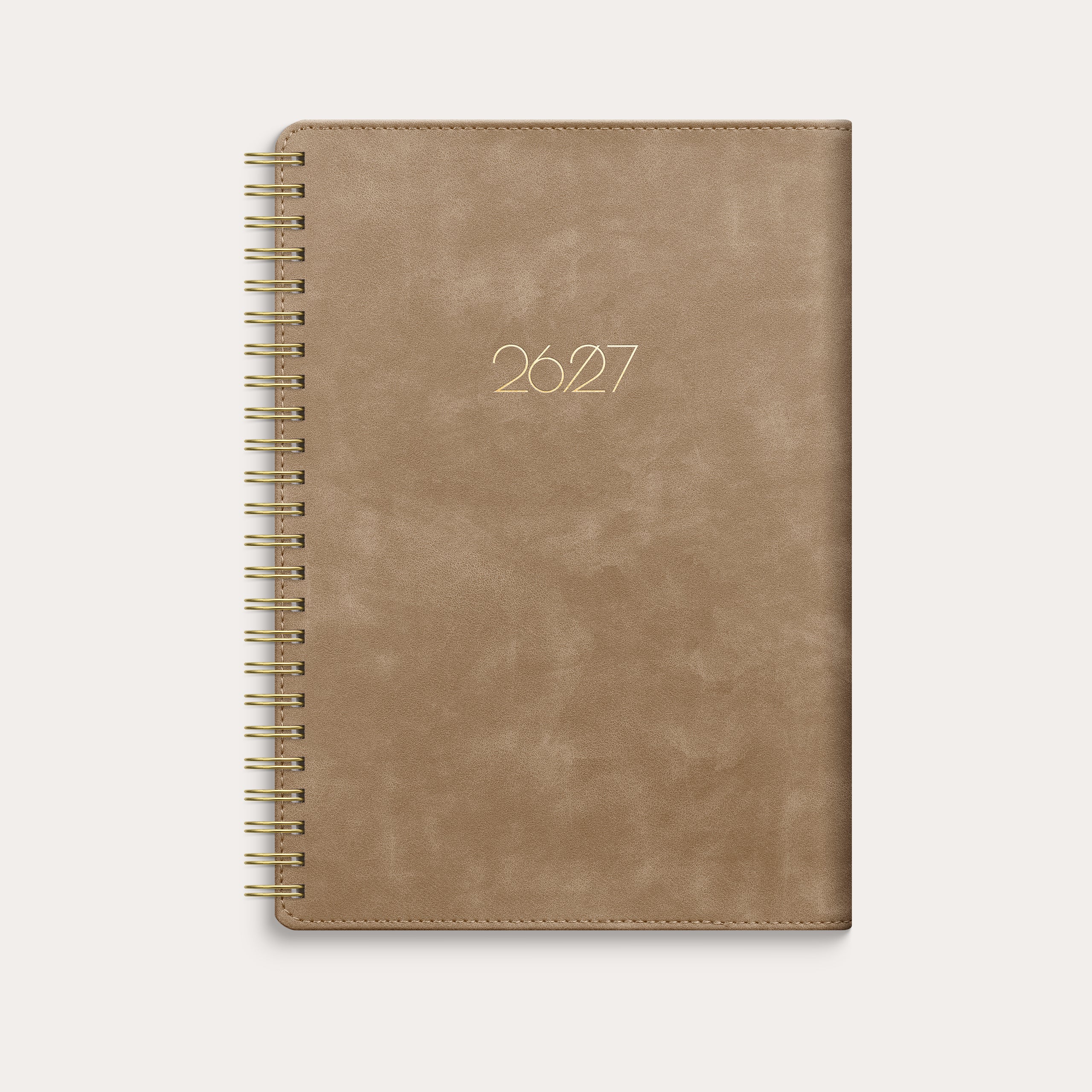 Kalender 26/27 Senator A5 Twist beige