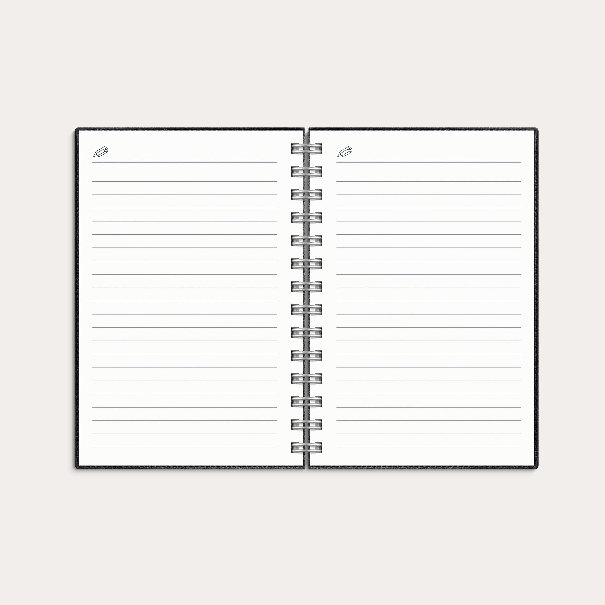 Lilla Studieåret Twist 26/27 svart – detail view