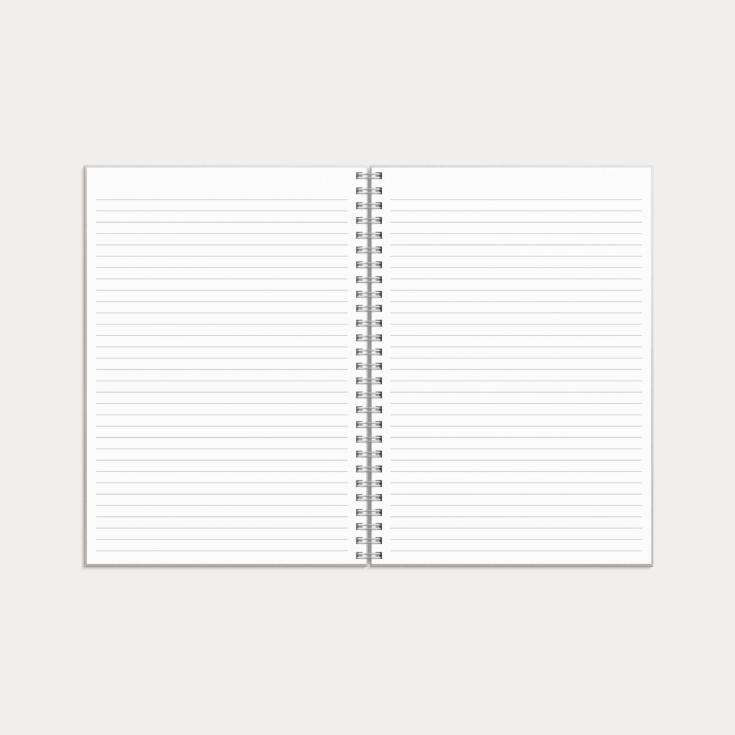 Kalender 26/27 Study A5 Textile ljusgrå