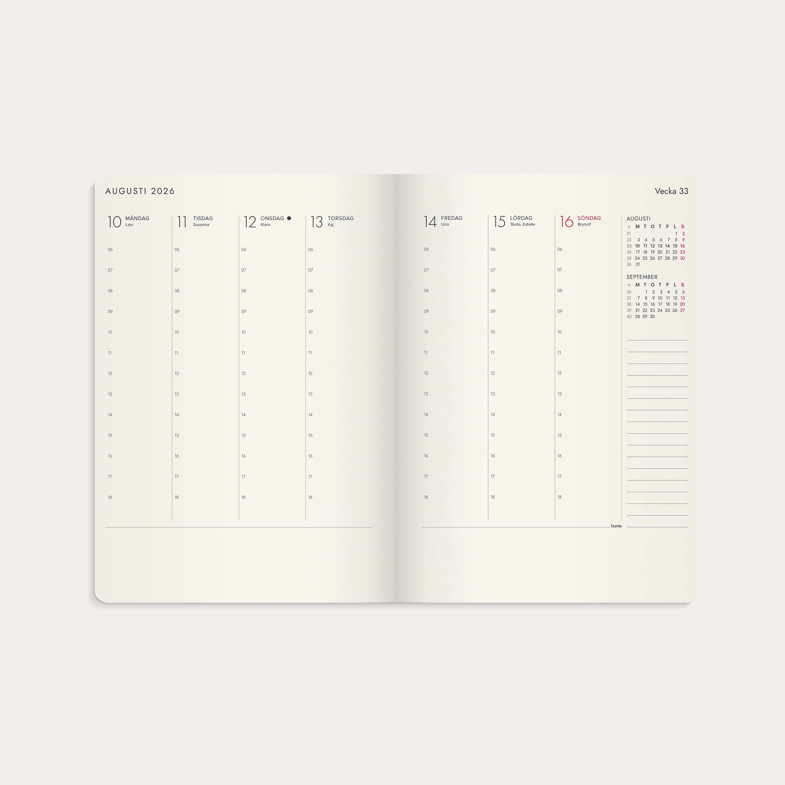 Kalender 26/27 Agency A5 Forma Deluxe