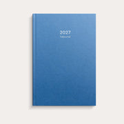 Kalender 2027 Tidjournal blå kartong