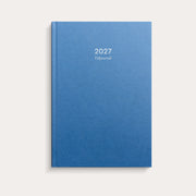 Kalender 2027 Tidjournal blå kartong