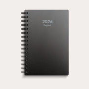 Dagbok 2026 svart PP-plast