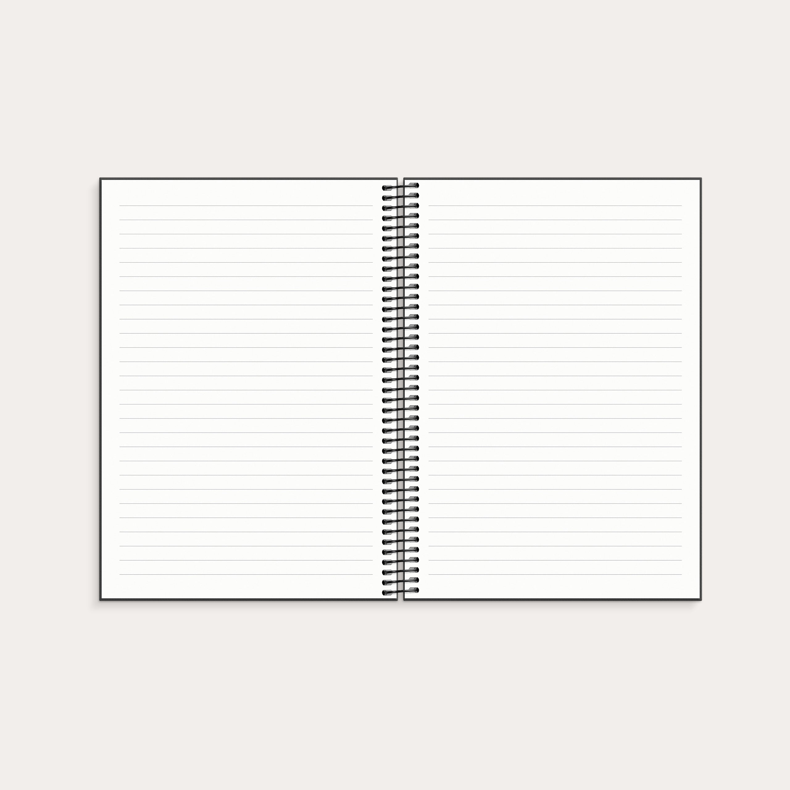 Kalender 2026 Organizer & Notes svart