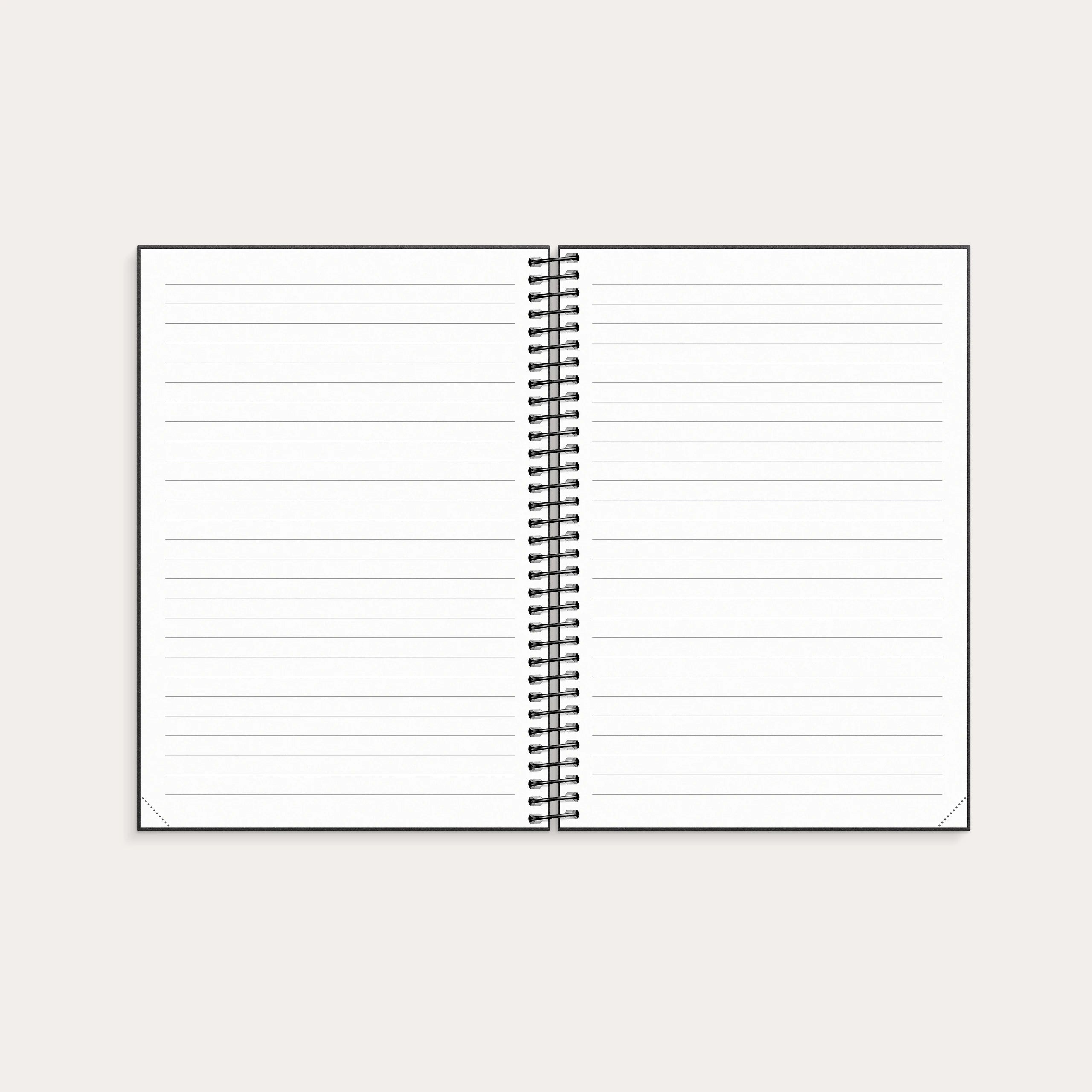 Organizer & Notes 2027 svart