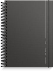 Organizer & Notes 2027 svart