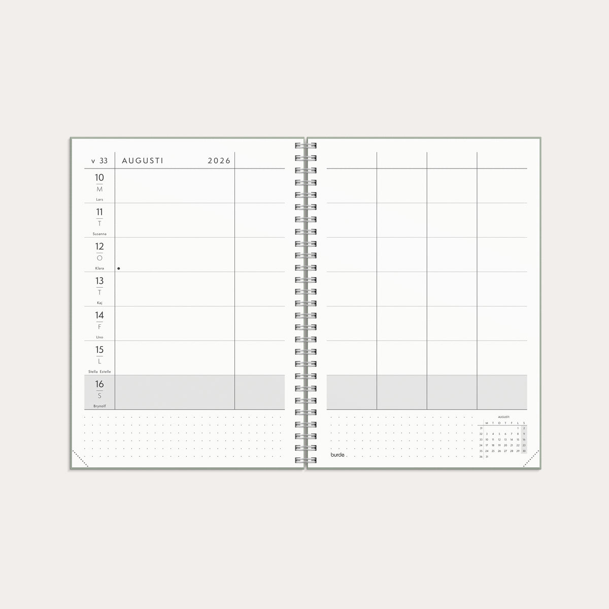 Kalender 2026 Plan more