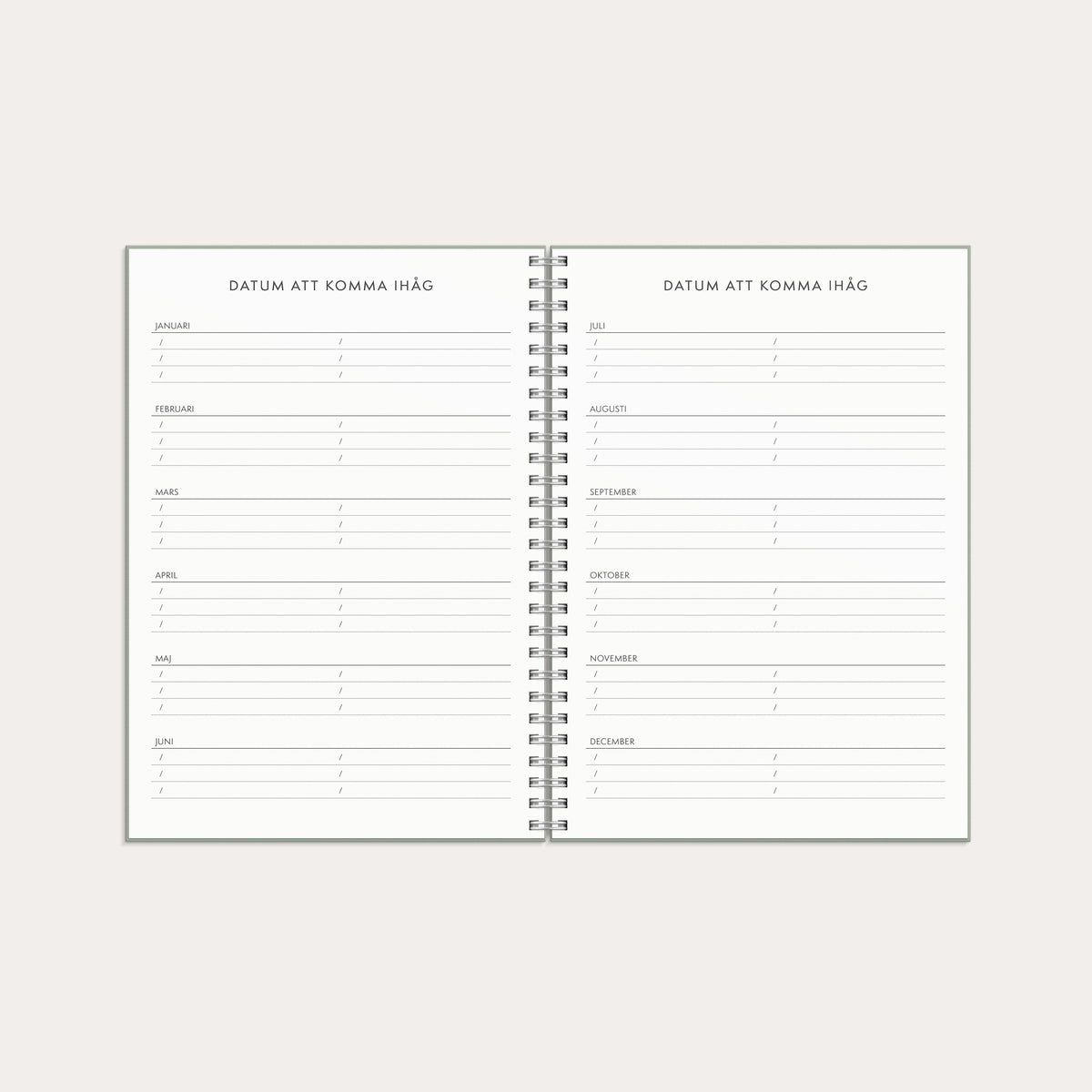 Kalender 2026 Plan more
