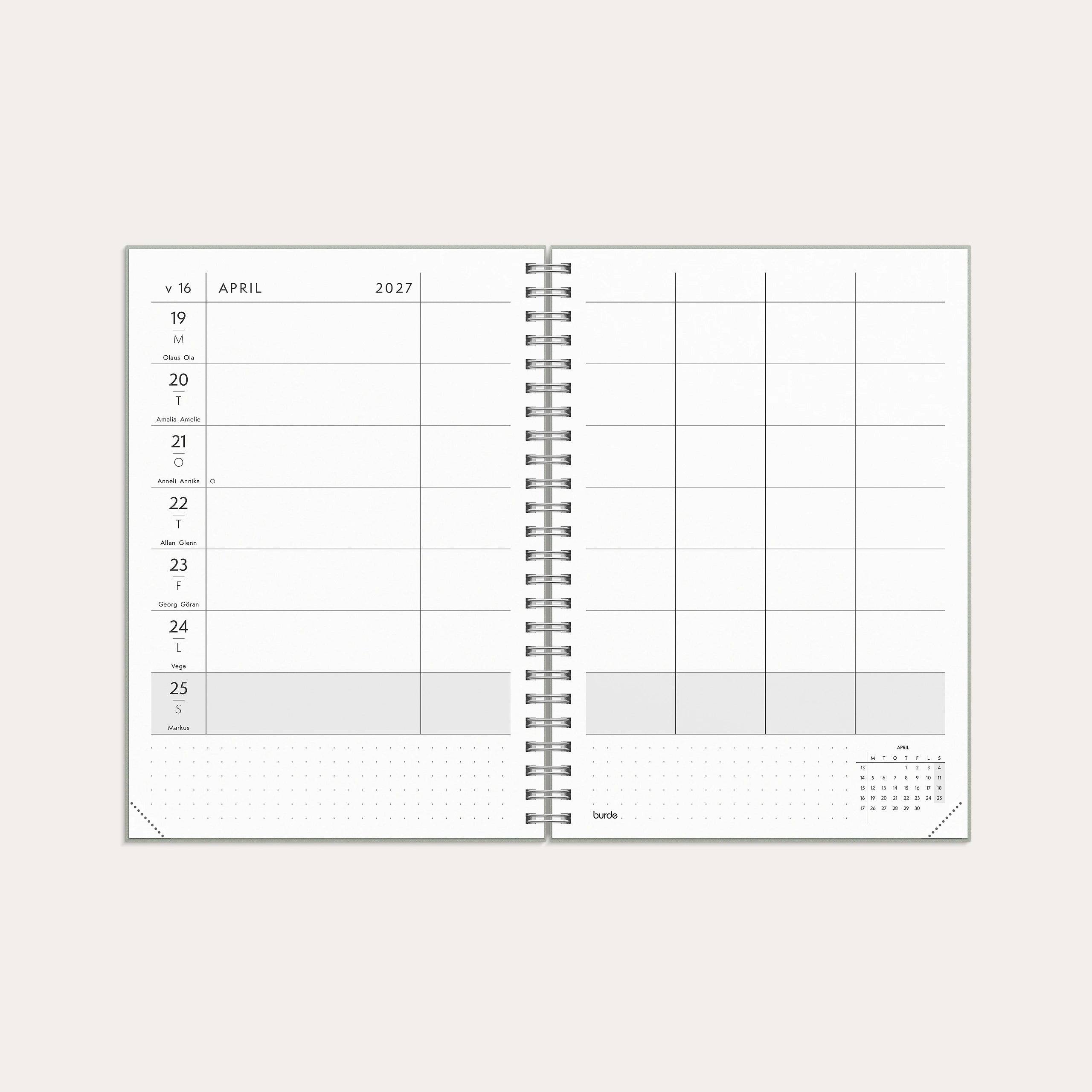 Kalender Plan more 2027