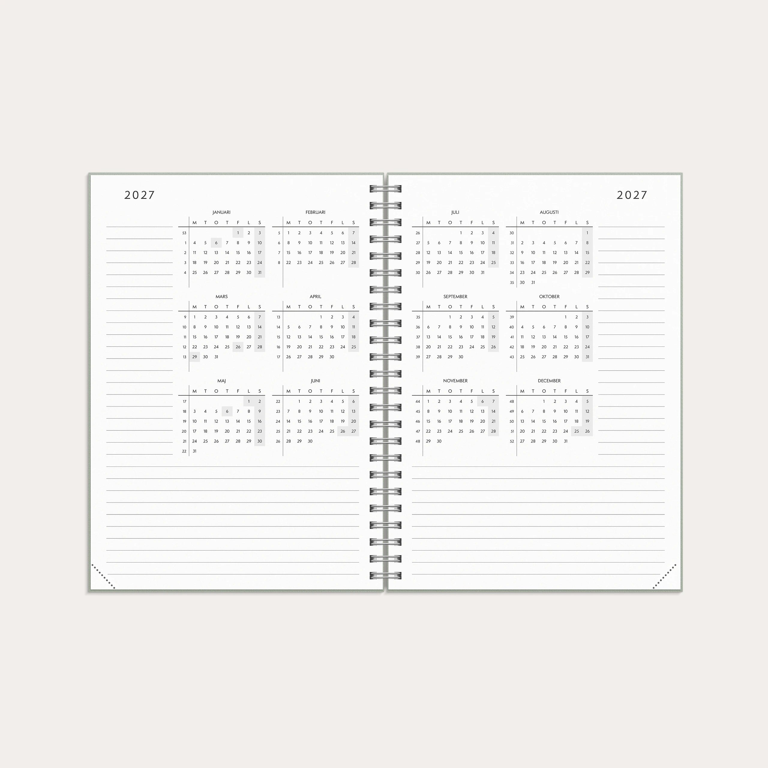 Kalender Plan more 2027