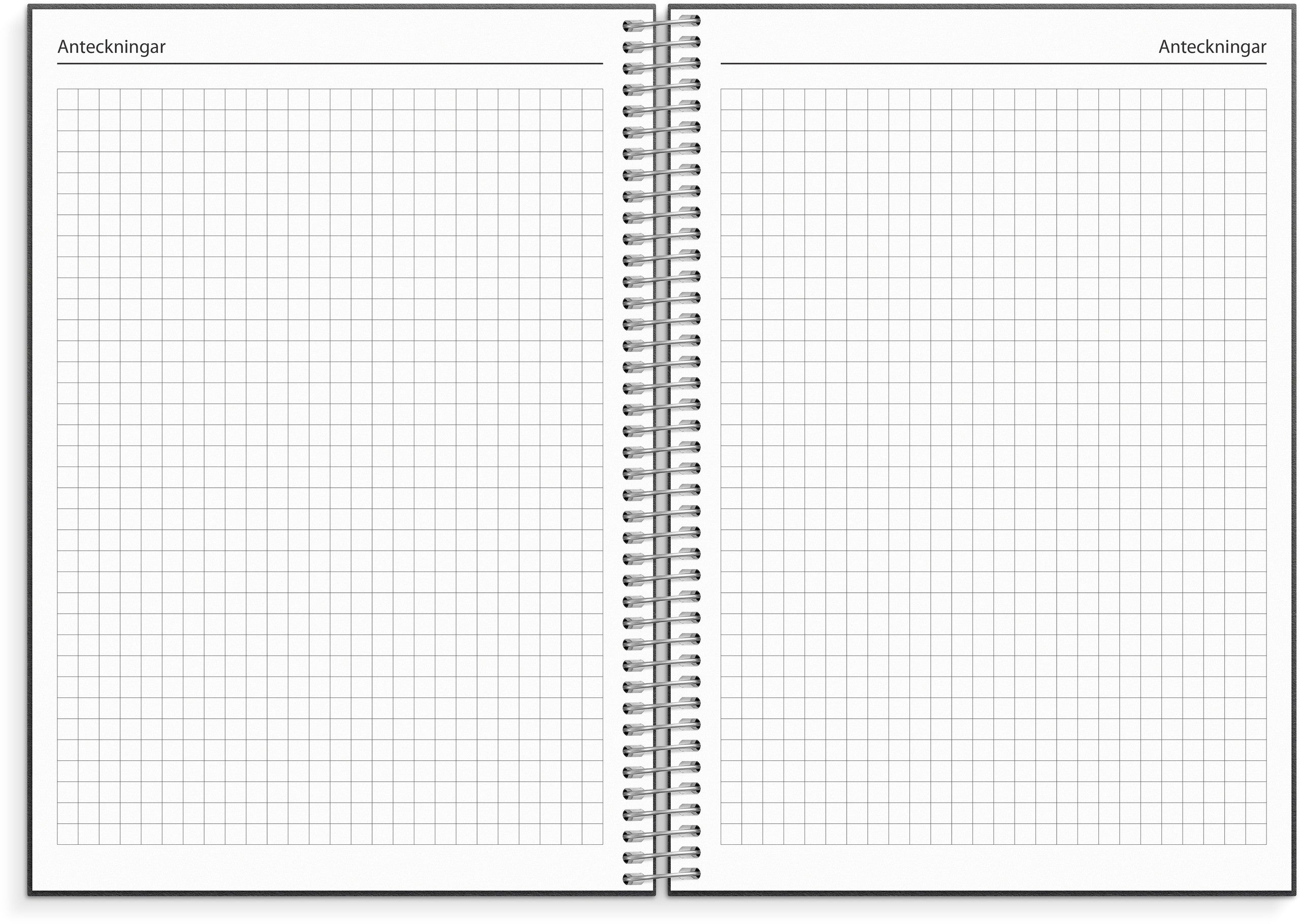 Kalender 2027 Business VIP svart konstläder