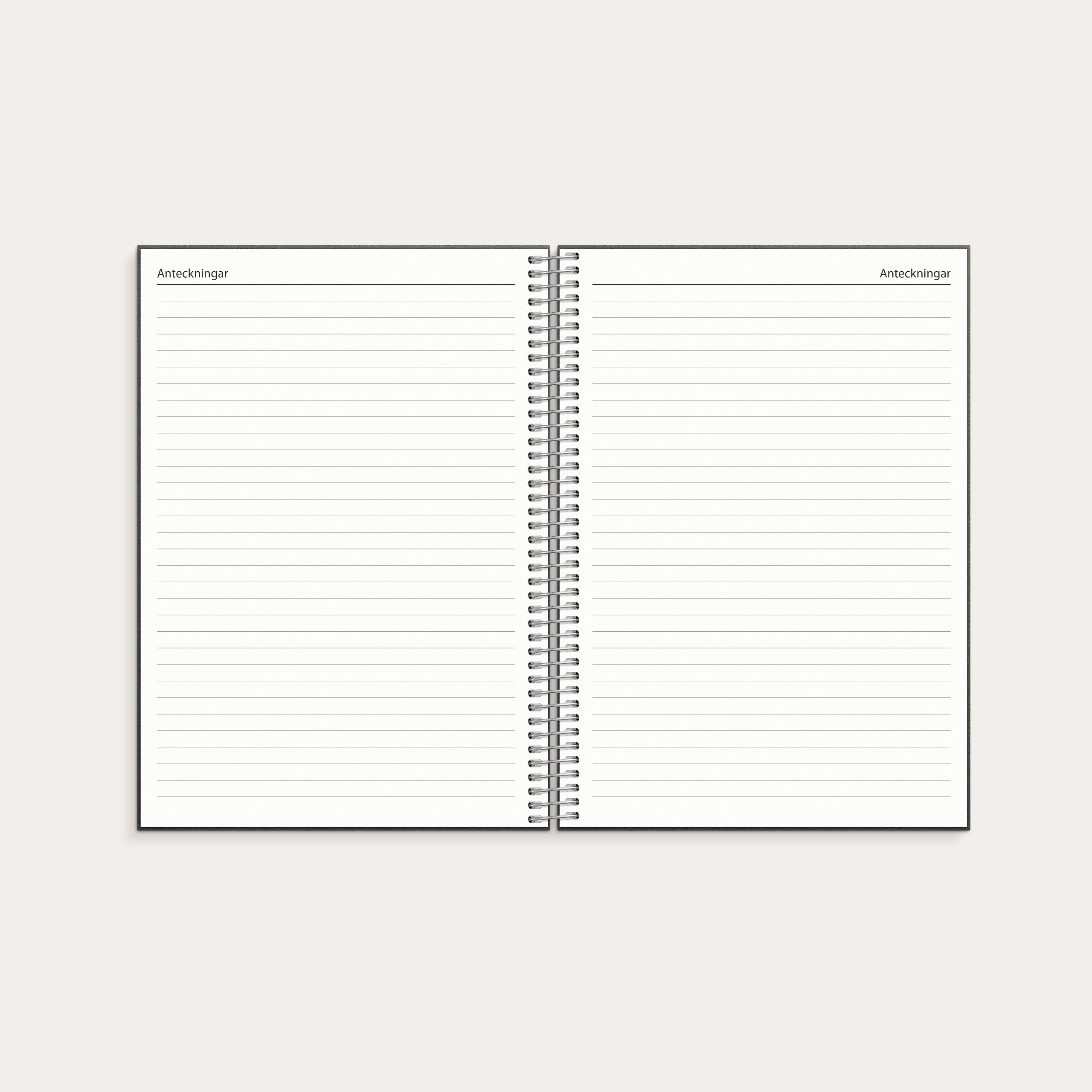 Kalender 2026 Business VIP refill – detail view