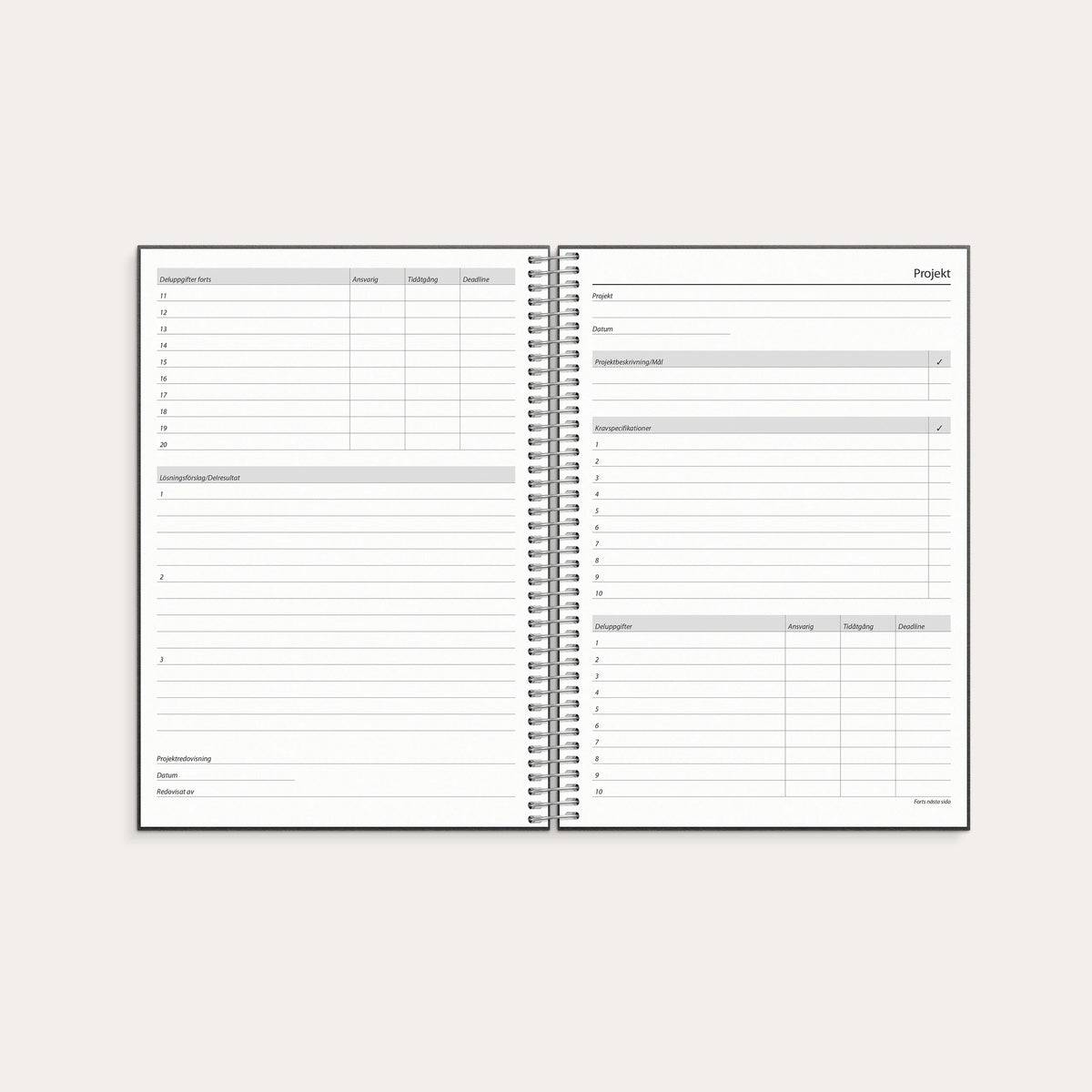 Kalender 2027 Business VIP refill