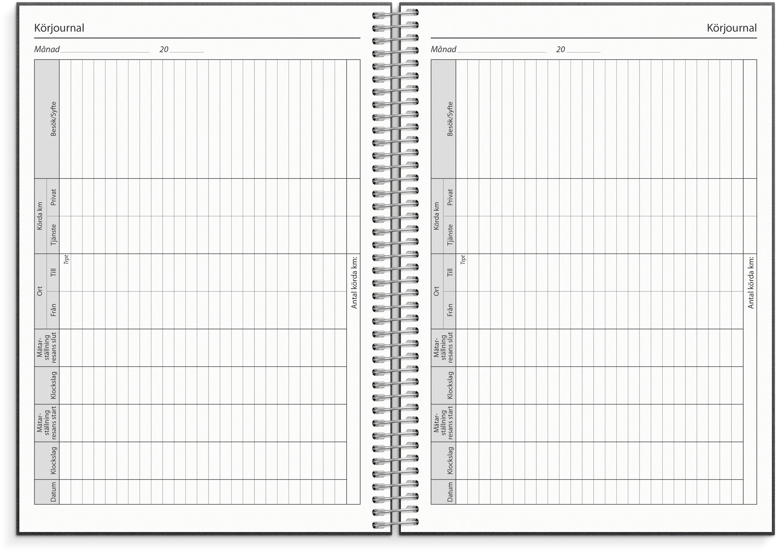 Kalender 2027 Business VIP refill