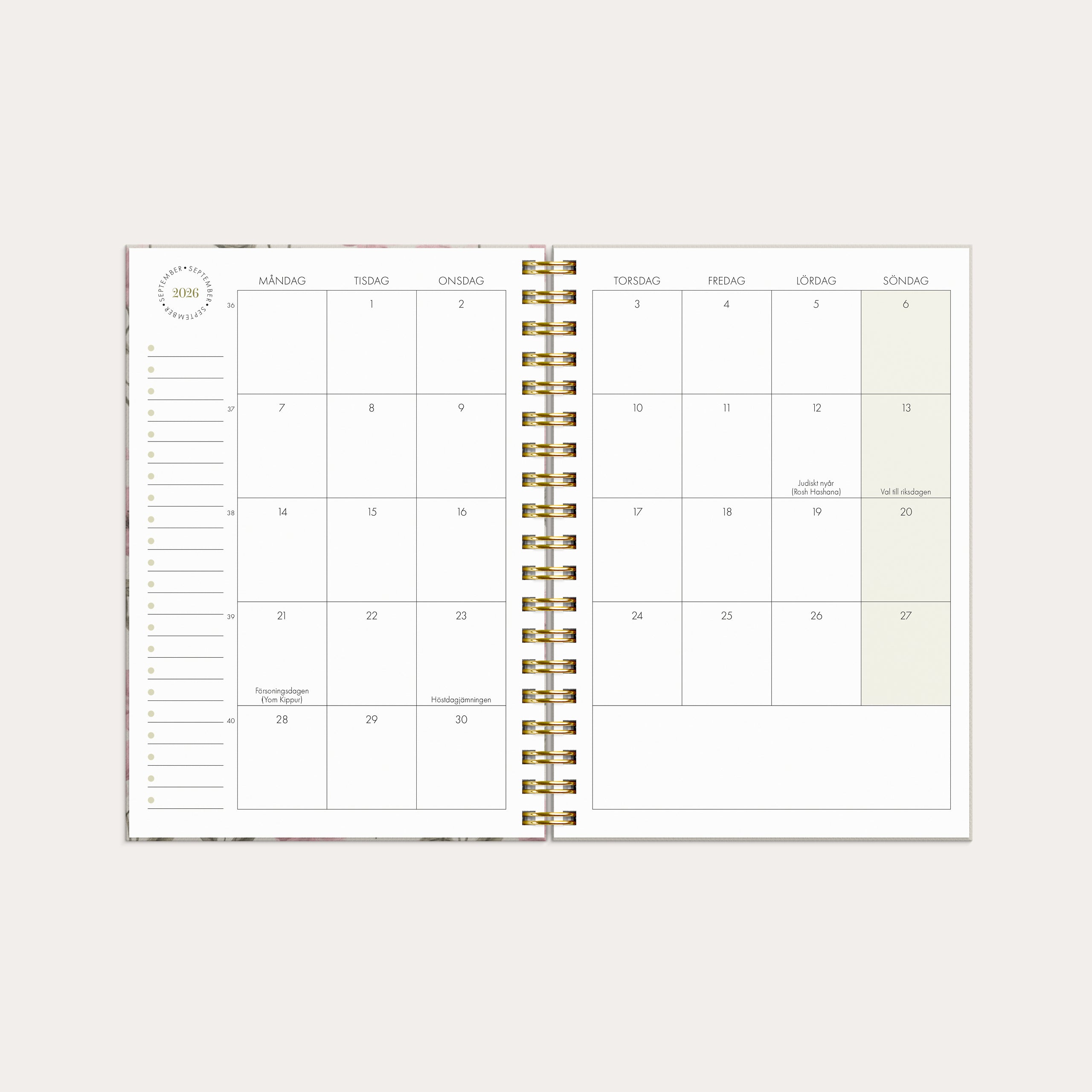 Life Planner Essentials A6 2026