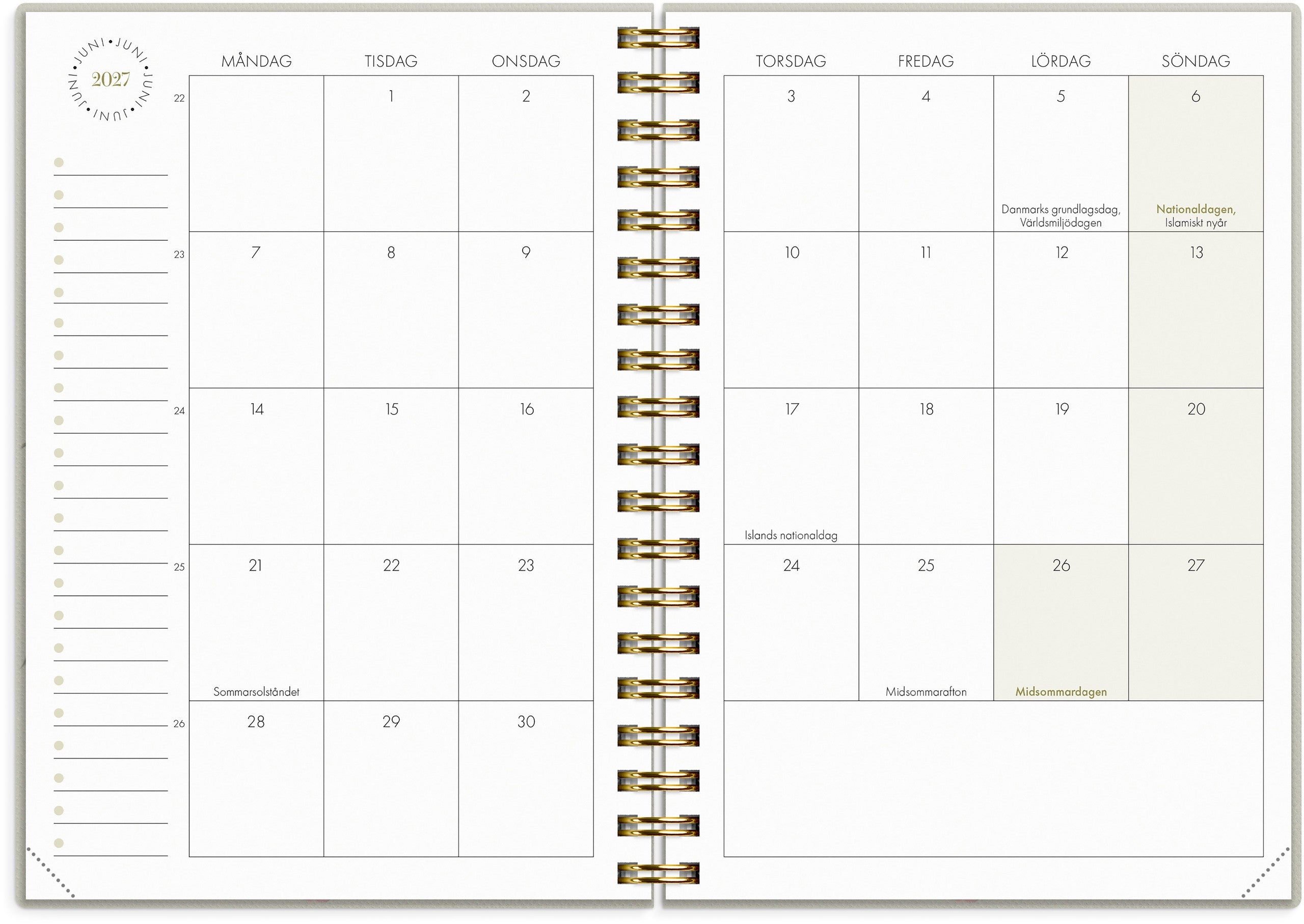 Life Planner Essentials A6 2027