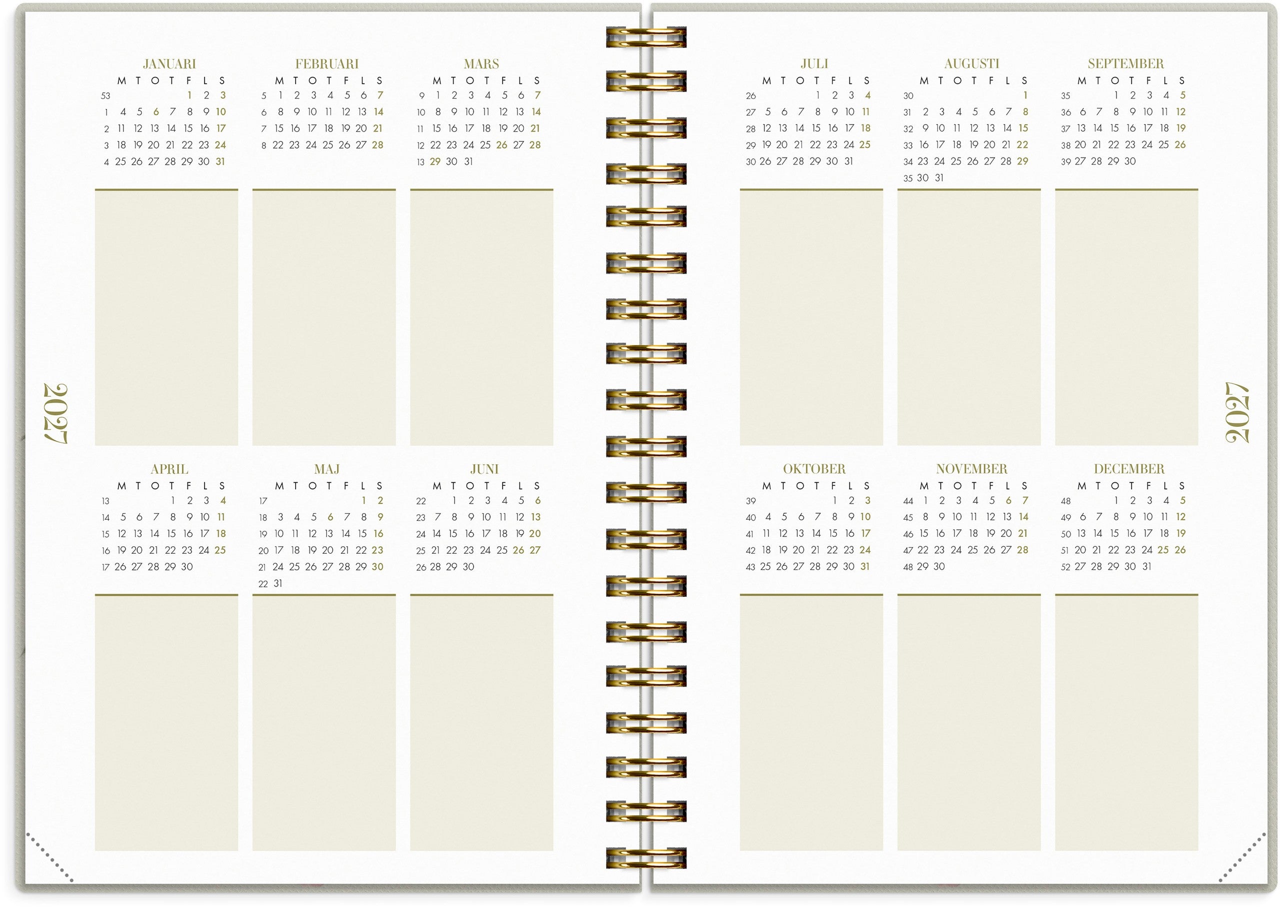 Life Planner Essentials A6 2027