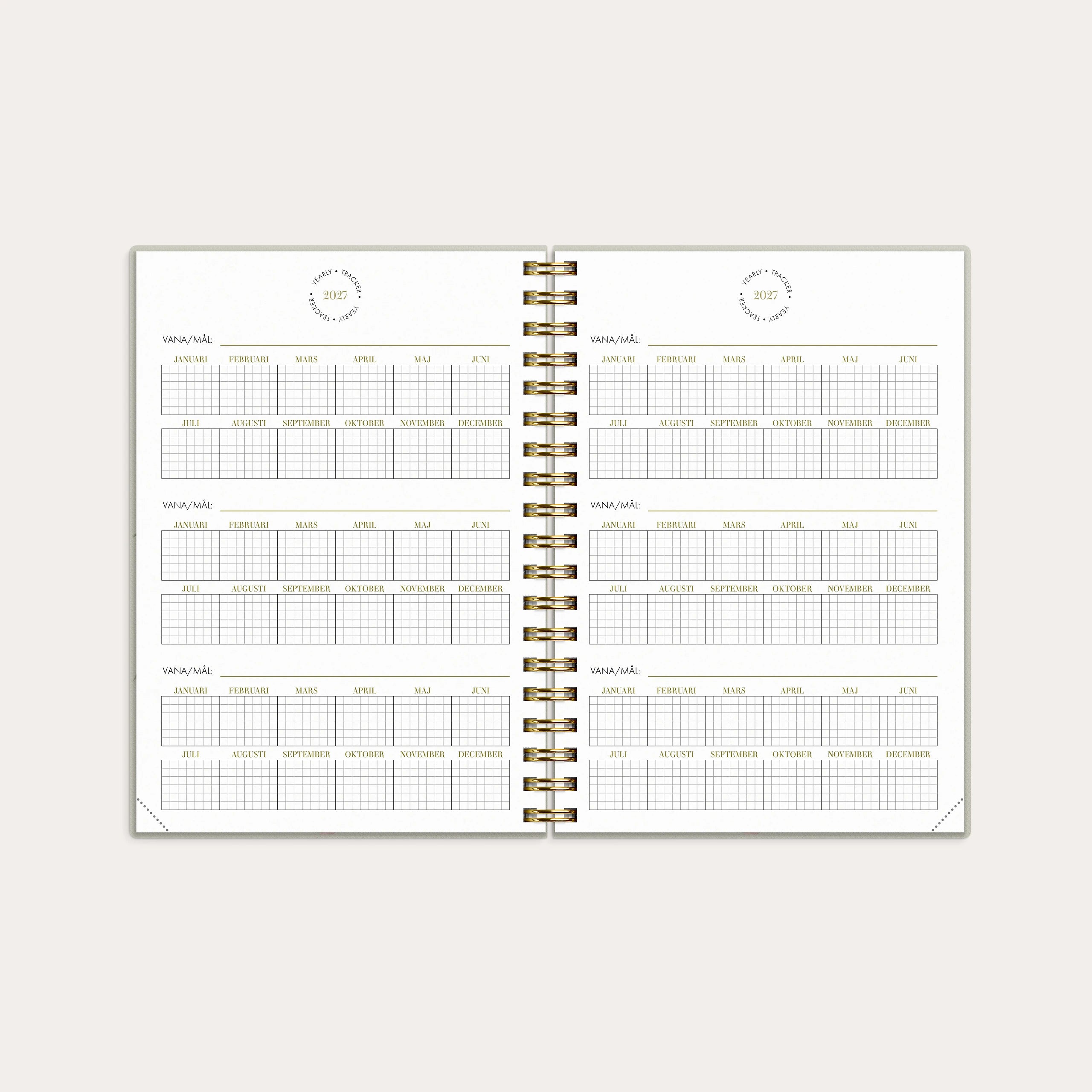 Life Planner Essentials A6 2027