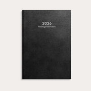 Företagarkalendern 2026 svart konstläder