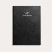 Företagarkalendern 2027 svart konstläder