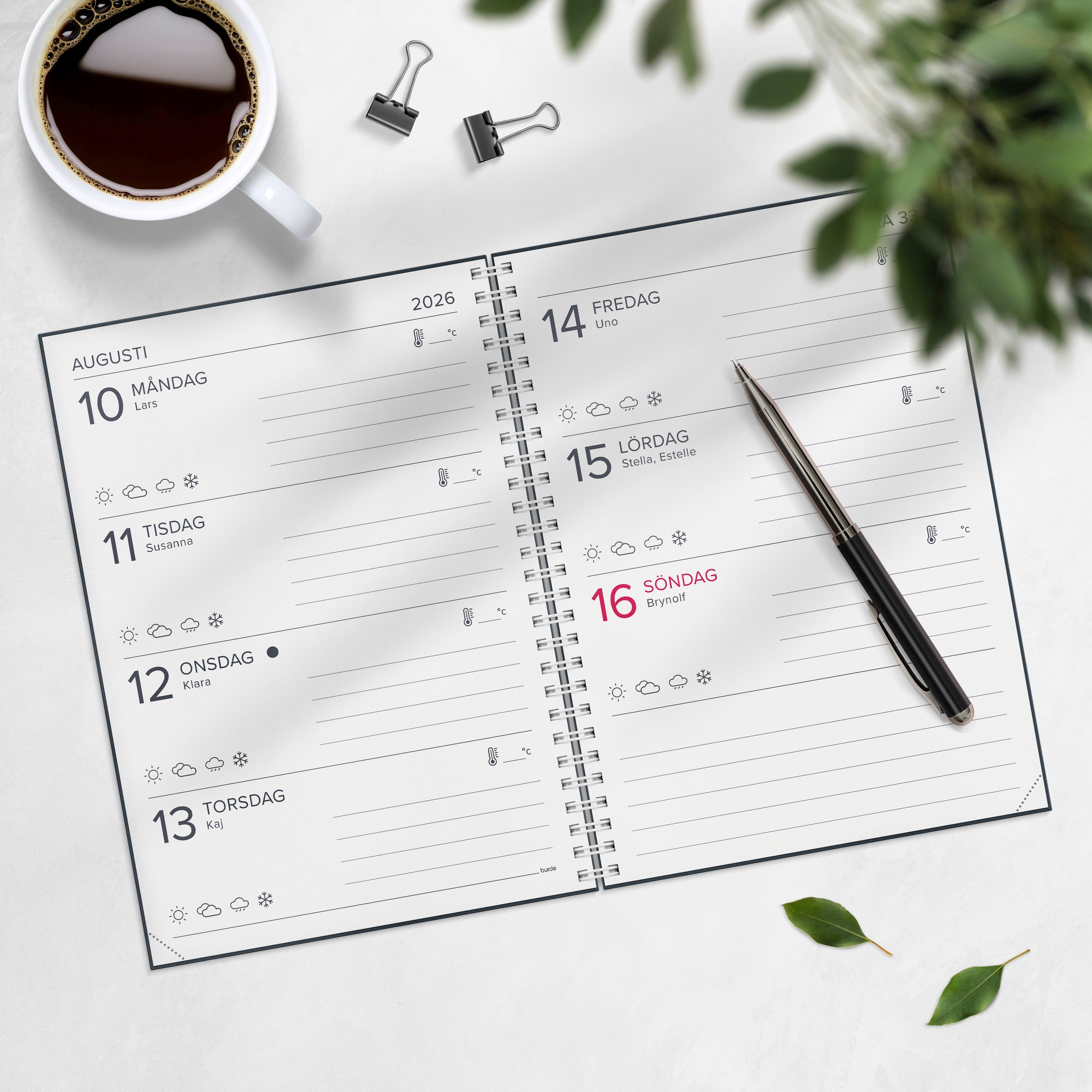 Kalender 2026 XL-kalendern