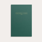 Kontorskalender 2026 grön