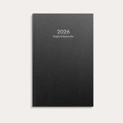 Dagbokskalender 2026 svart