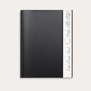 Kalender 2026 Stor Veckokalender svart plast