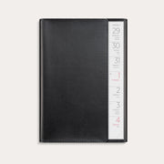 Stor Veckokalender 2026 svart konstläder