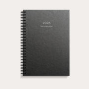 Kalender 2026 Bokningsjournalen svart kartong
