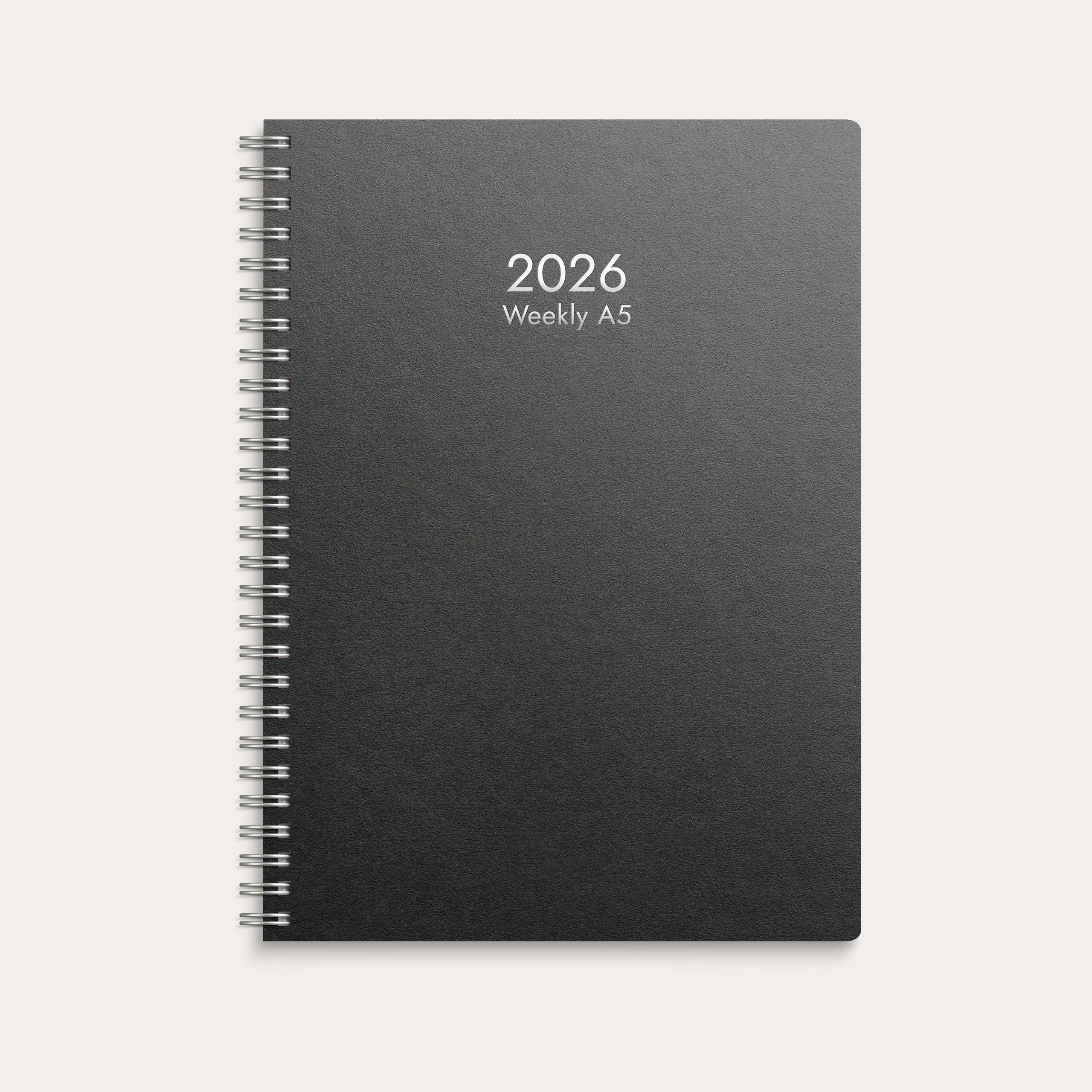 Kalender 2026 Weekly A5 refill