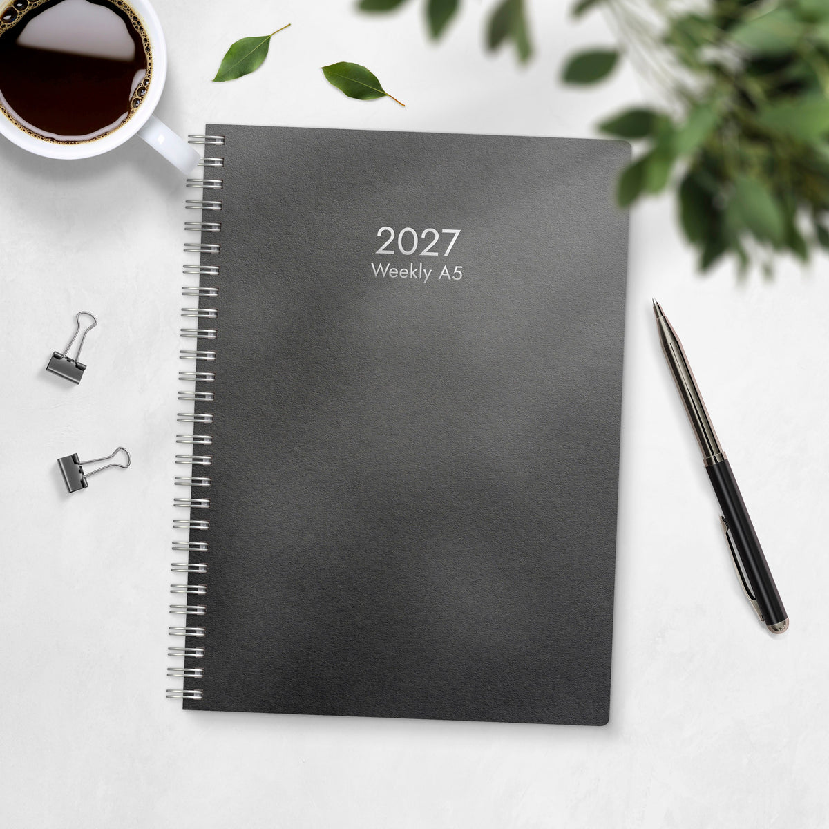 Kalender 2027 Weekly A5 refill