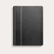 Stora Noteskalendern 2026 svart konstläder