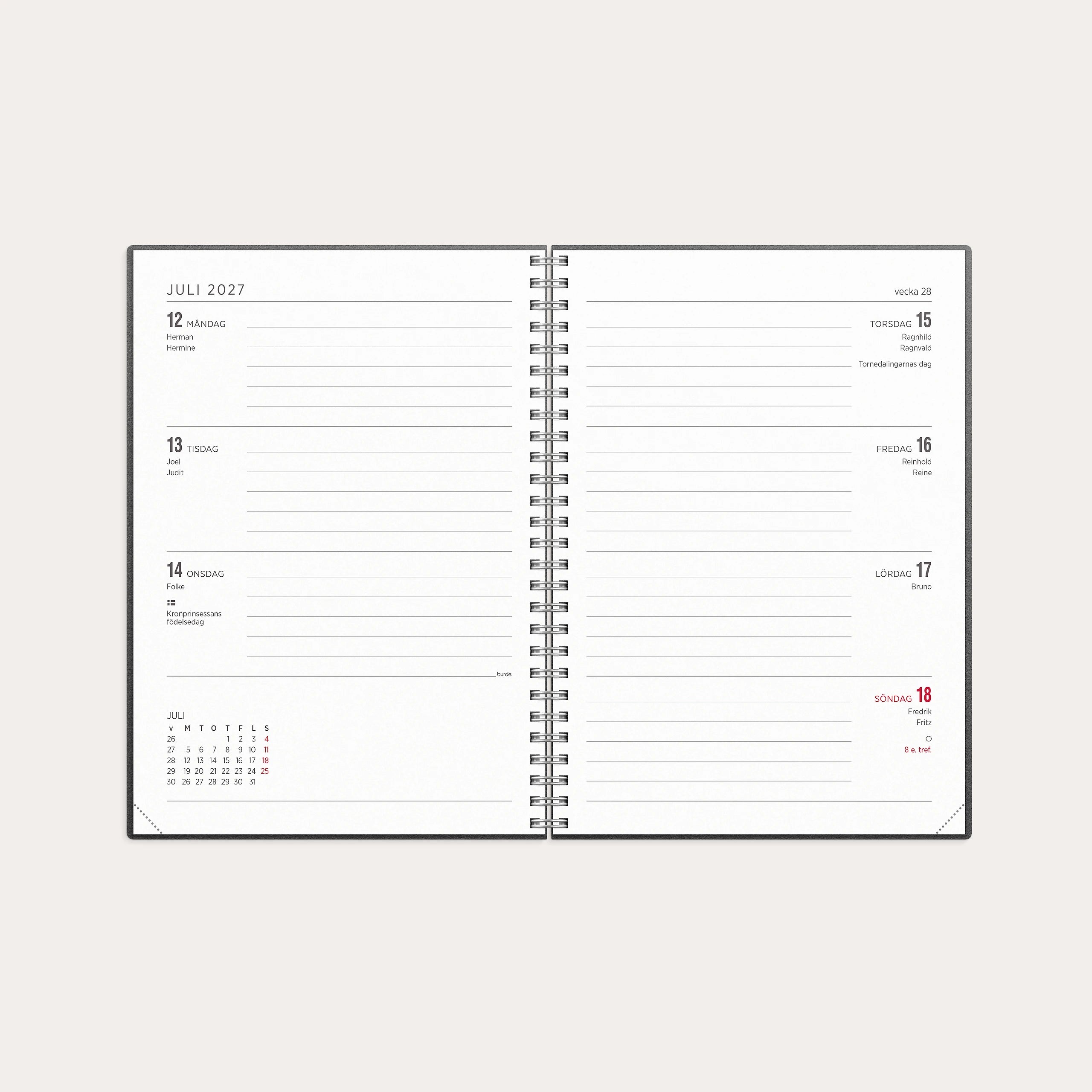 Kalender 2027 Senator A5 refill