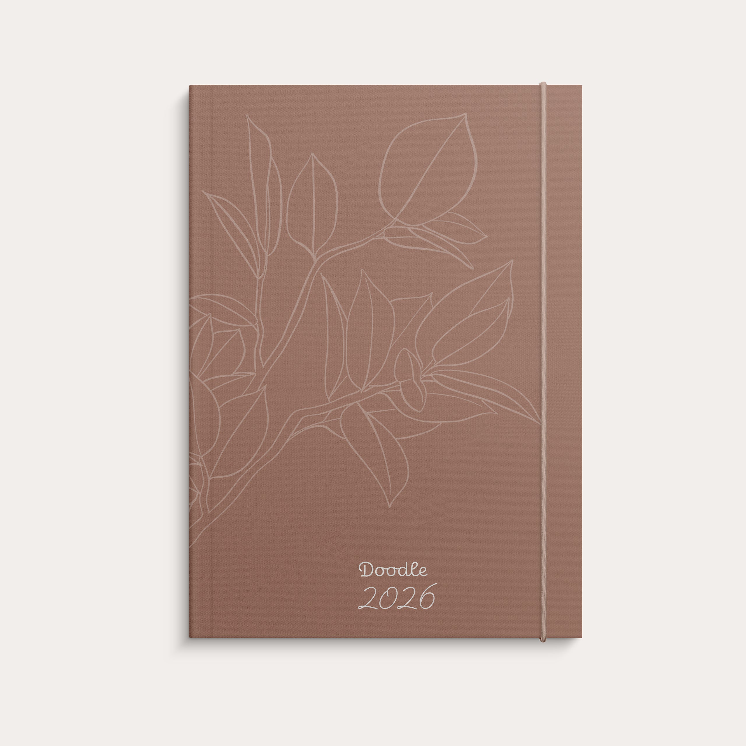 Kalender 2026 Doodle inbunden