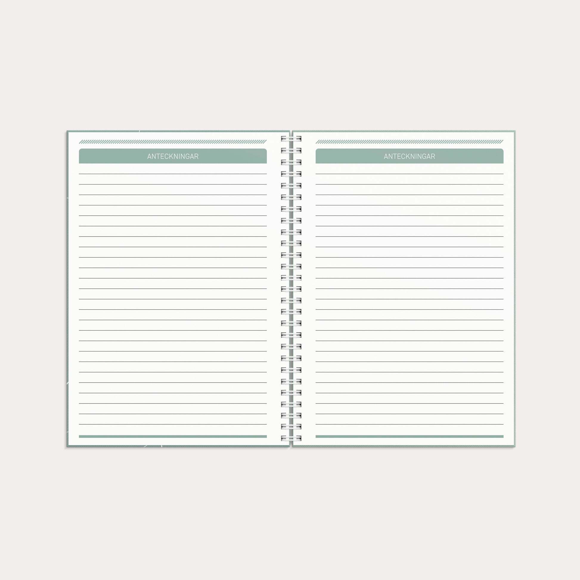 Kalender Få det gjort 2026 grön – detail view