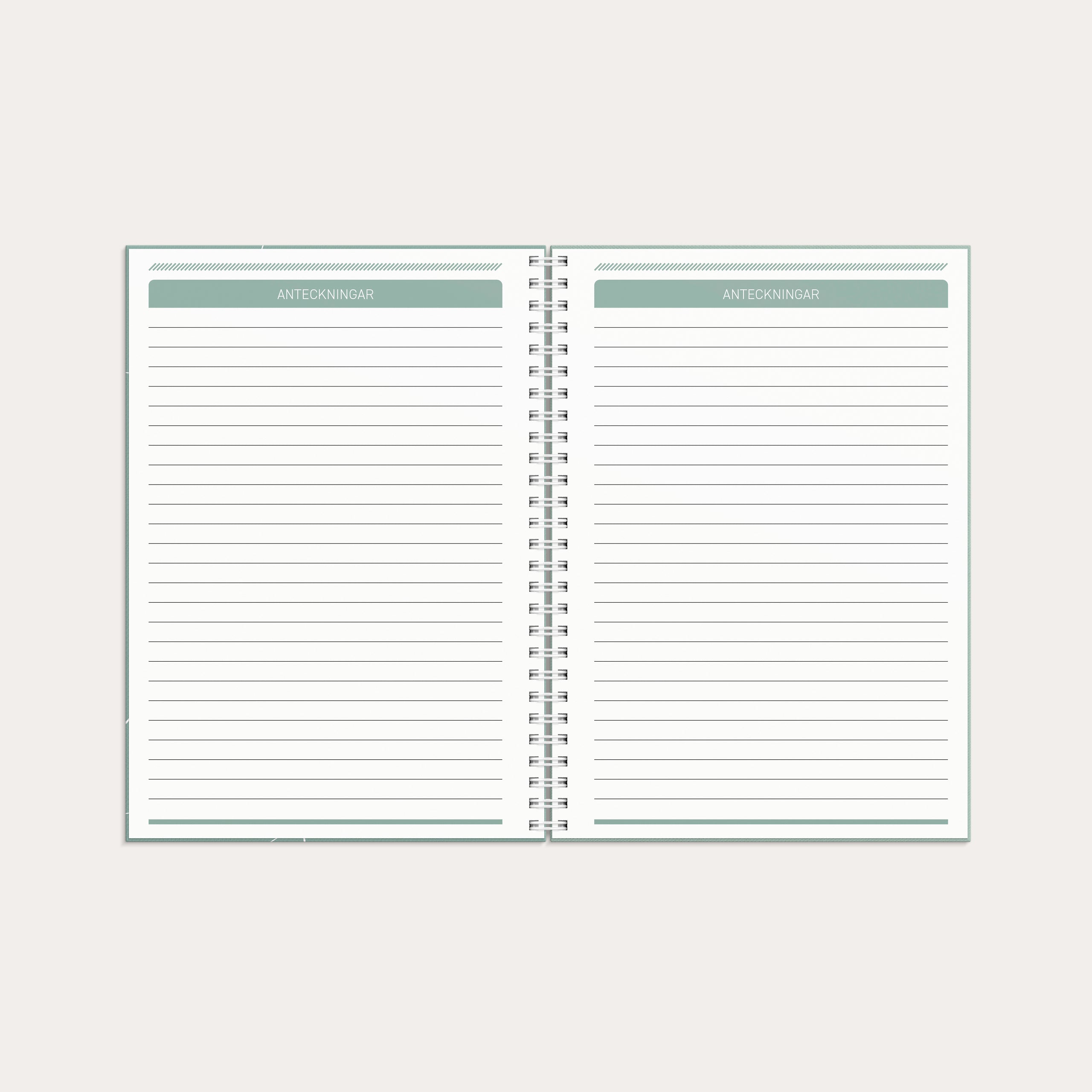 Kalender Få det gjort 2026 grön – detail view