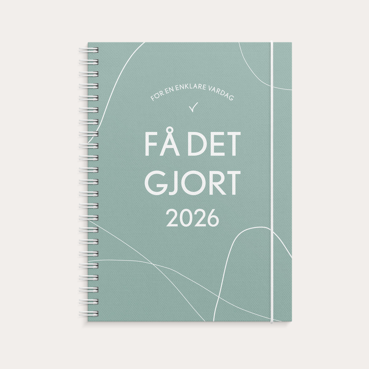 Kalender 2026 Få det gjort grön