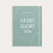 Kalender Få det gjort 2026 grön