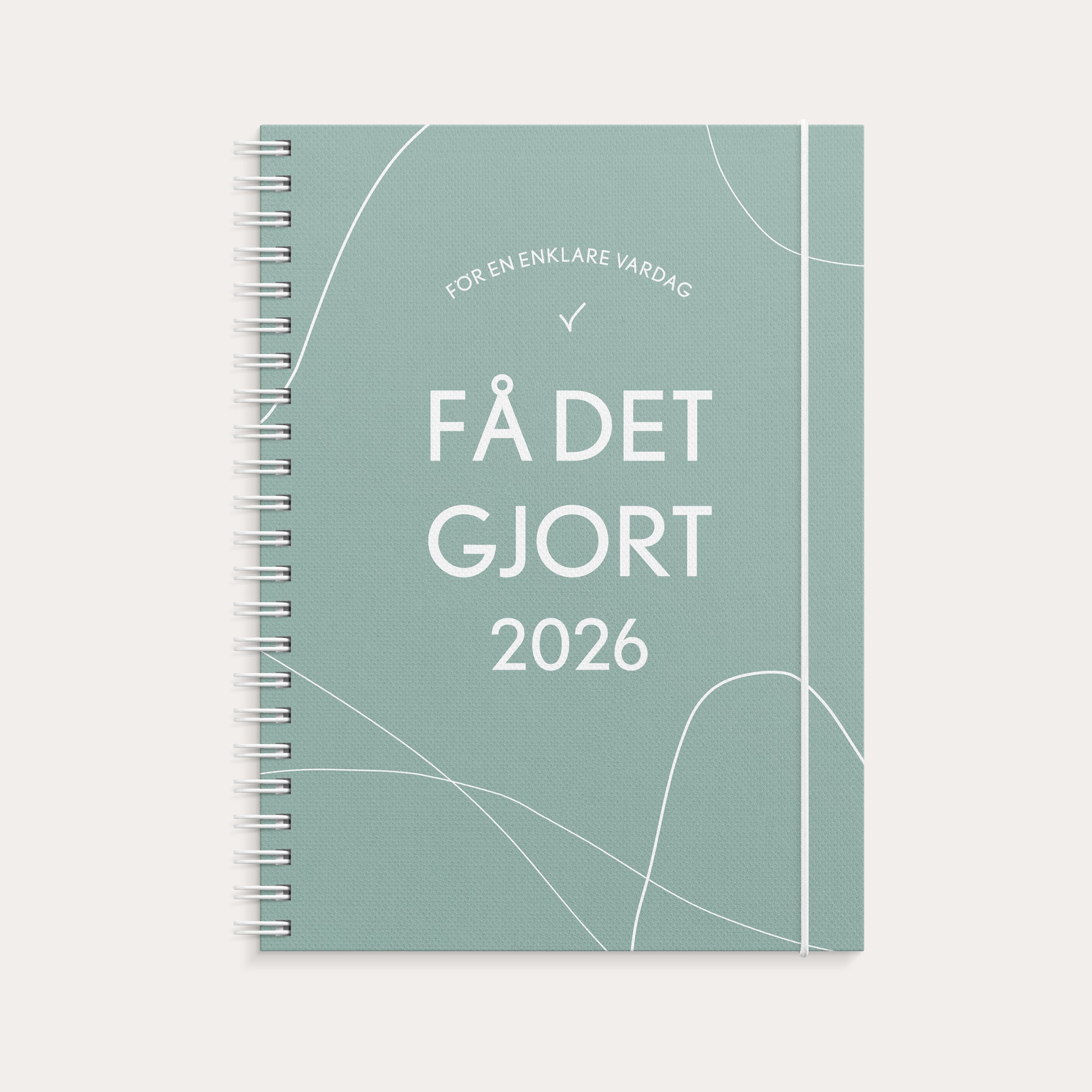 Kalender Få det gjort 2026 grön
