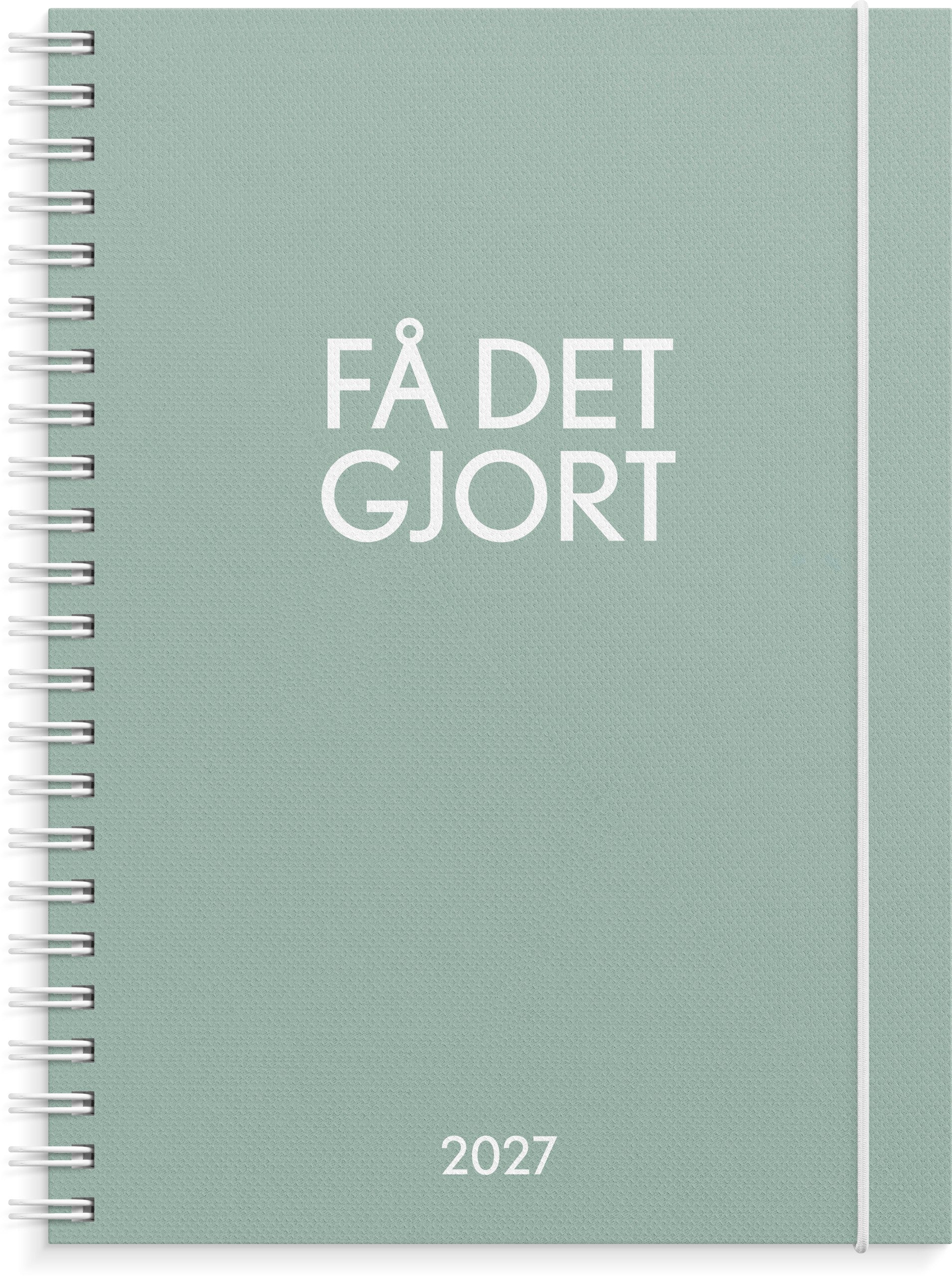 Kalender Få det gjort 2027 grön