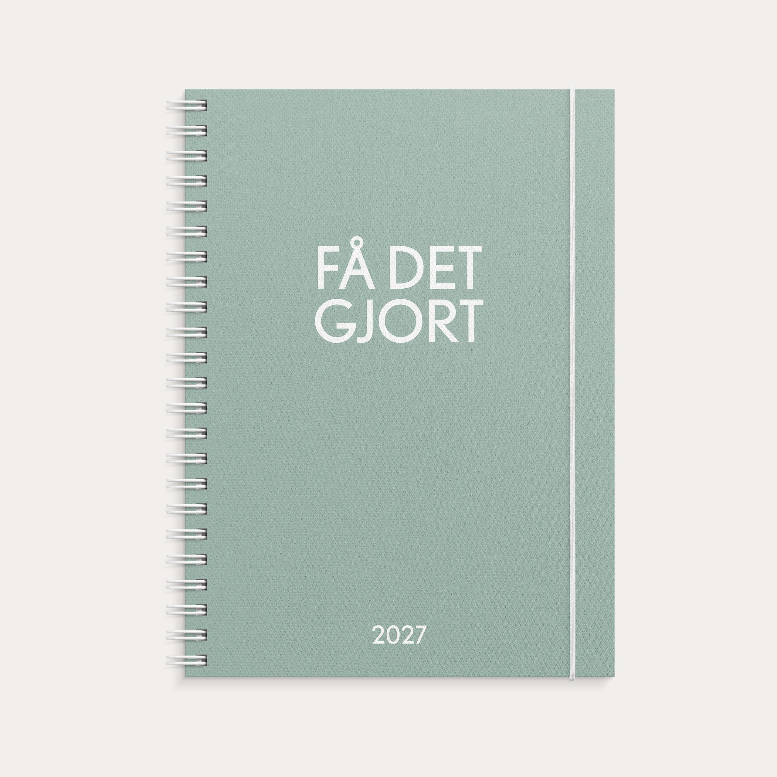 Kalender Få det gjort 2027 grön