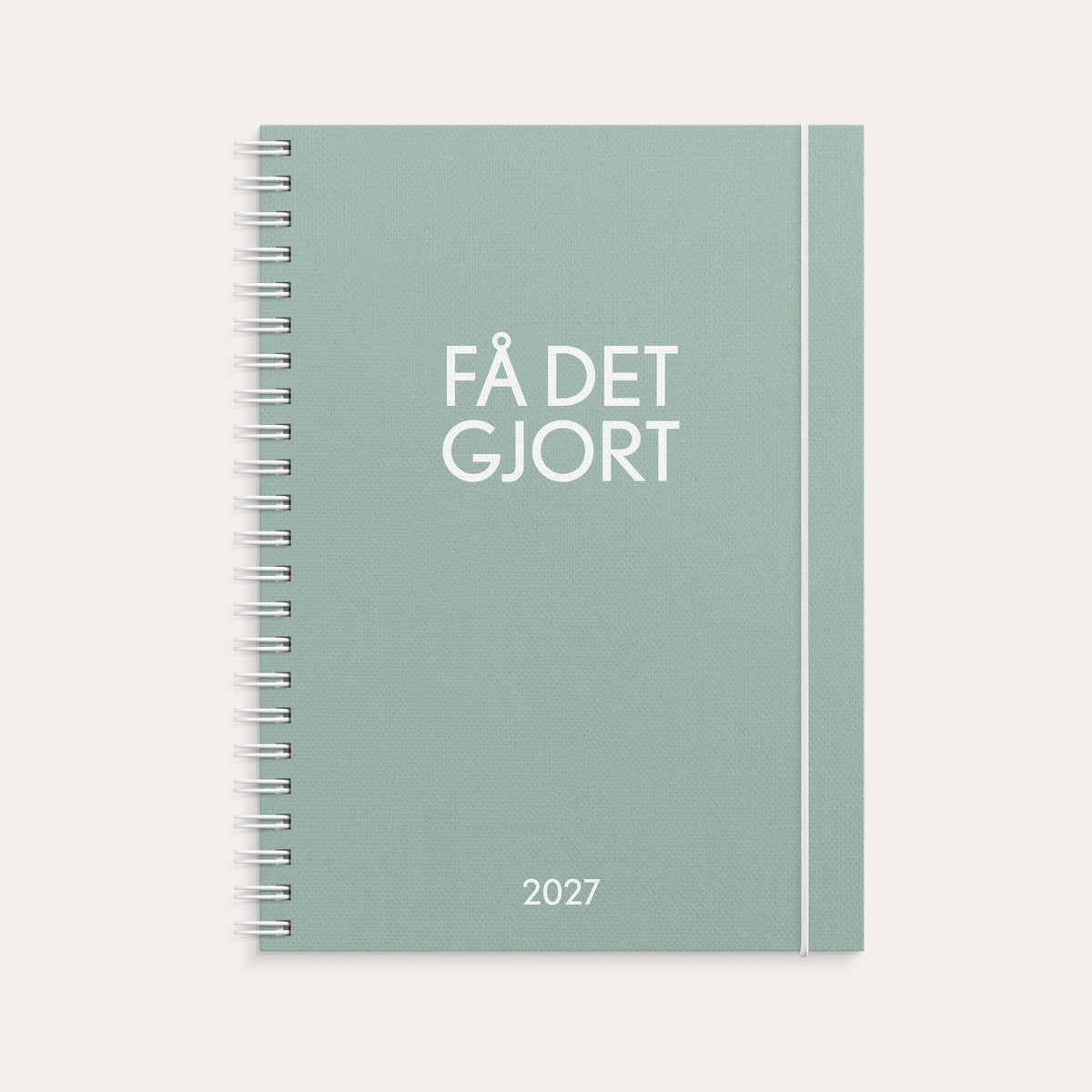 Kalender Få det gjort 2027 grön