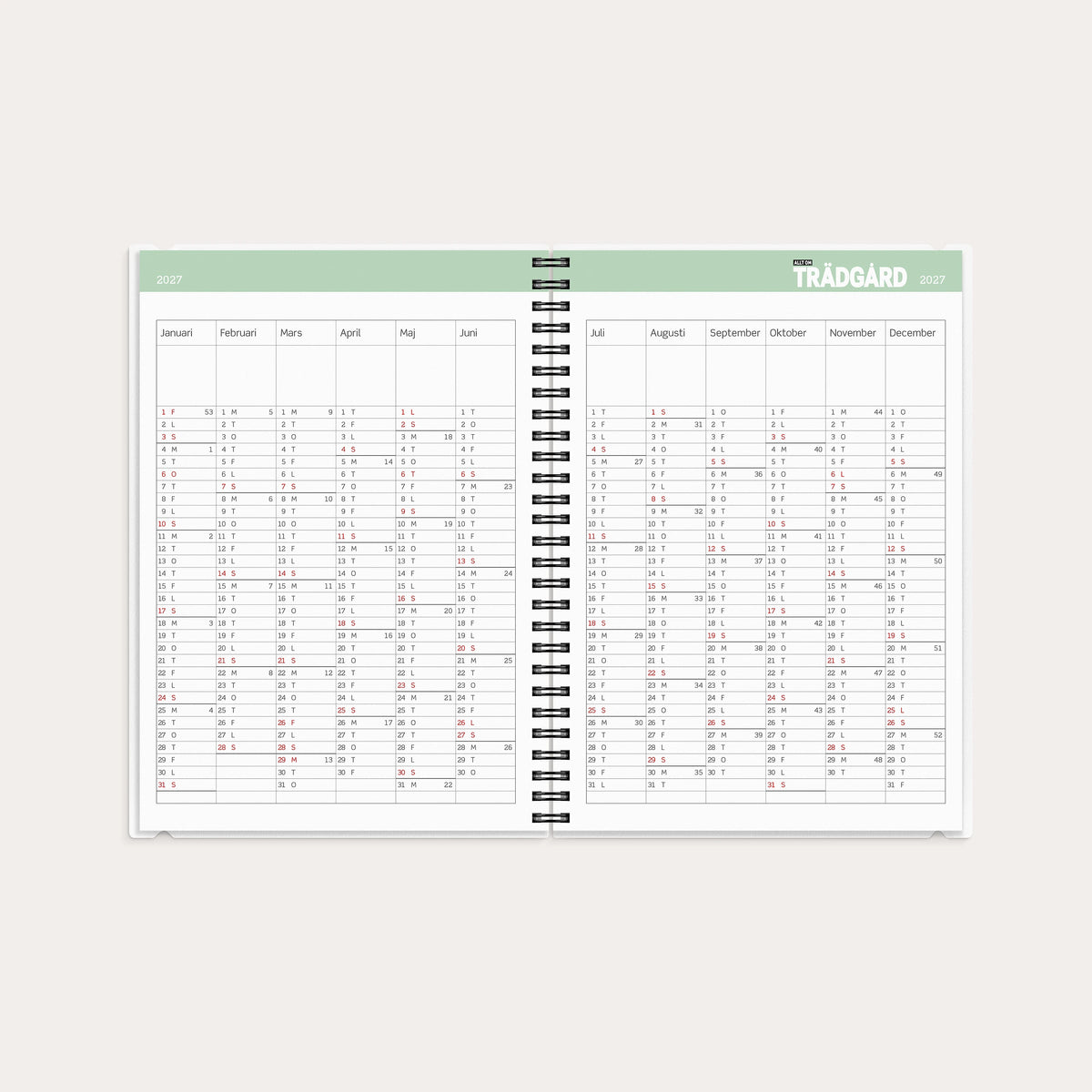 Kalender Allt om Trädgård 2027