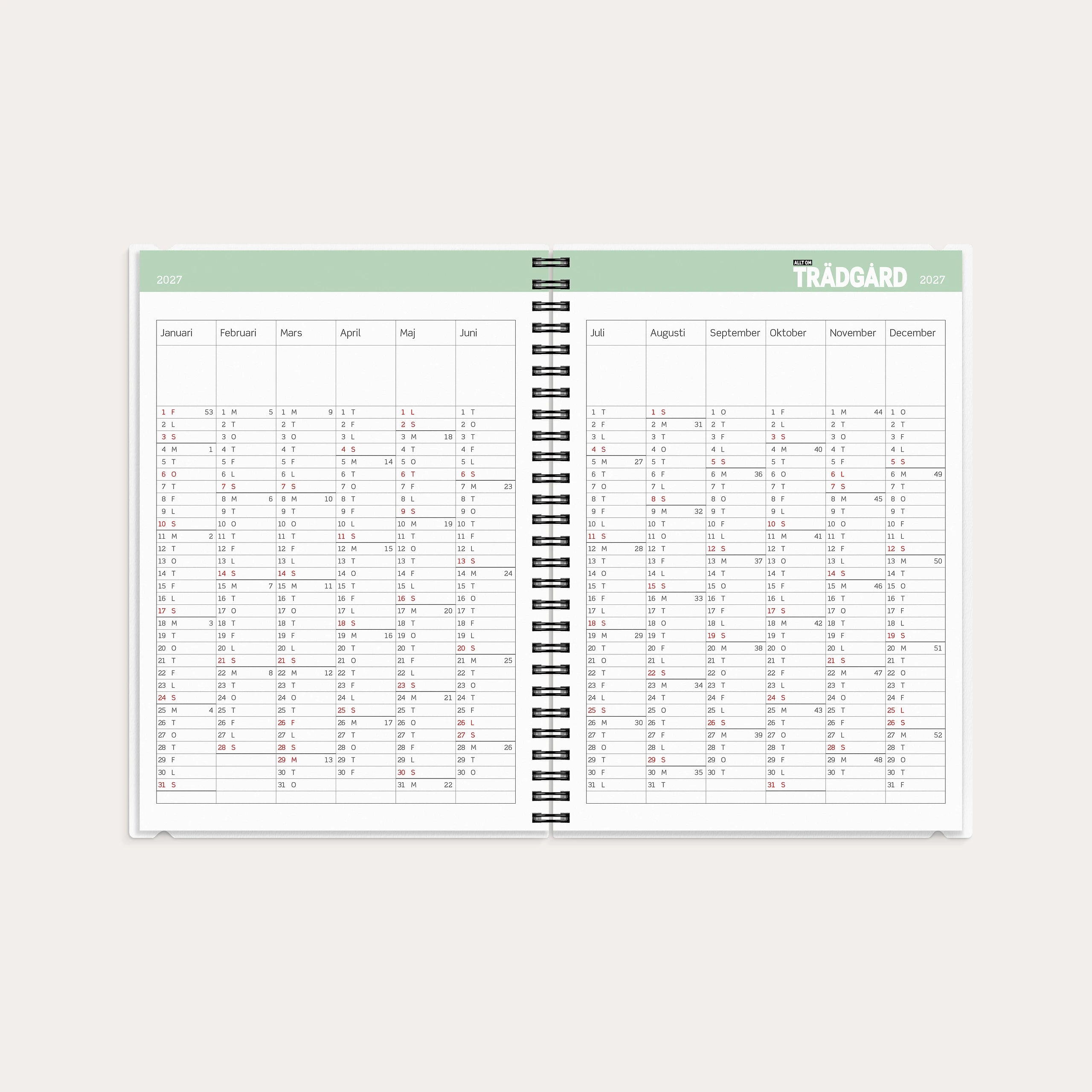 Kalender Allt om Trädgård 2027